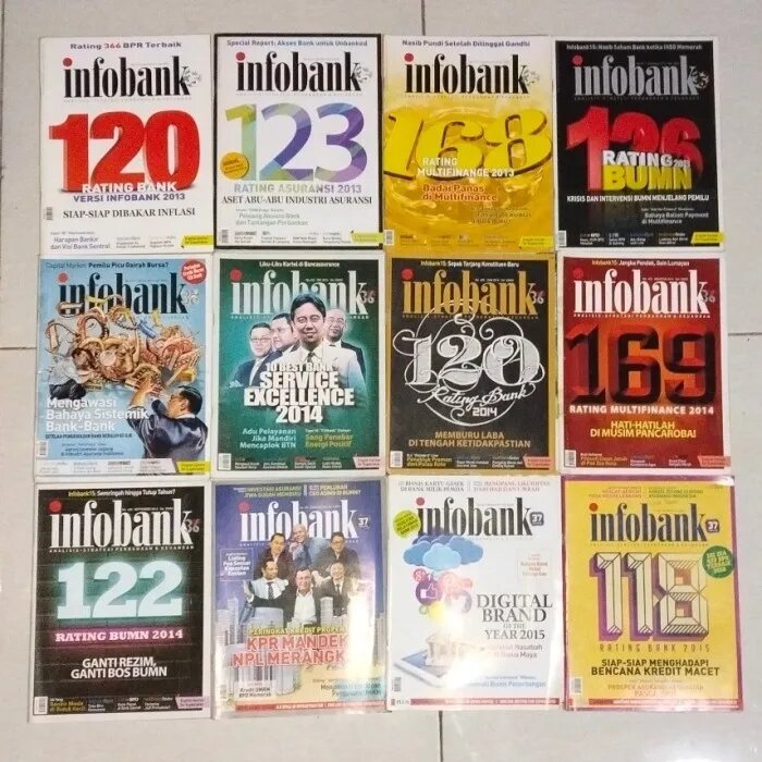 Majalah Infobank Original Bekas Baca Deskripsi Lazada Indonesia