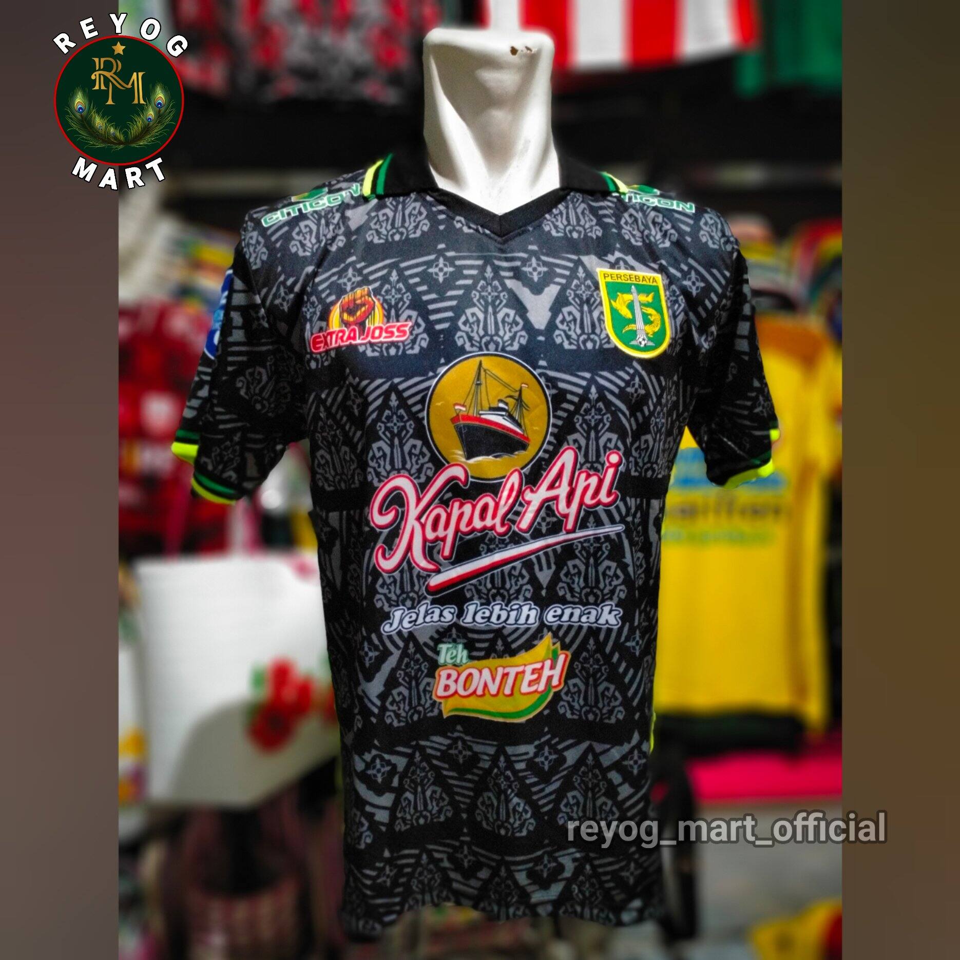 Jersey Persebaya Alternate Hitam Printing Terbaru Lazada