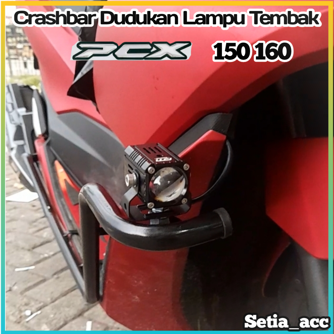 Crashbar Pcx Pelindung Body Tubular Abs Cbs Body Protector