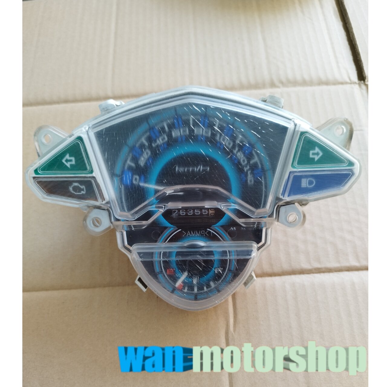 Spido Speedometer Kilometer Yamaha Xeon Karbu Original Bekas Lazada