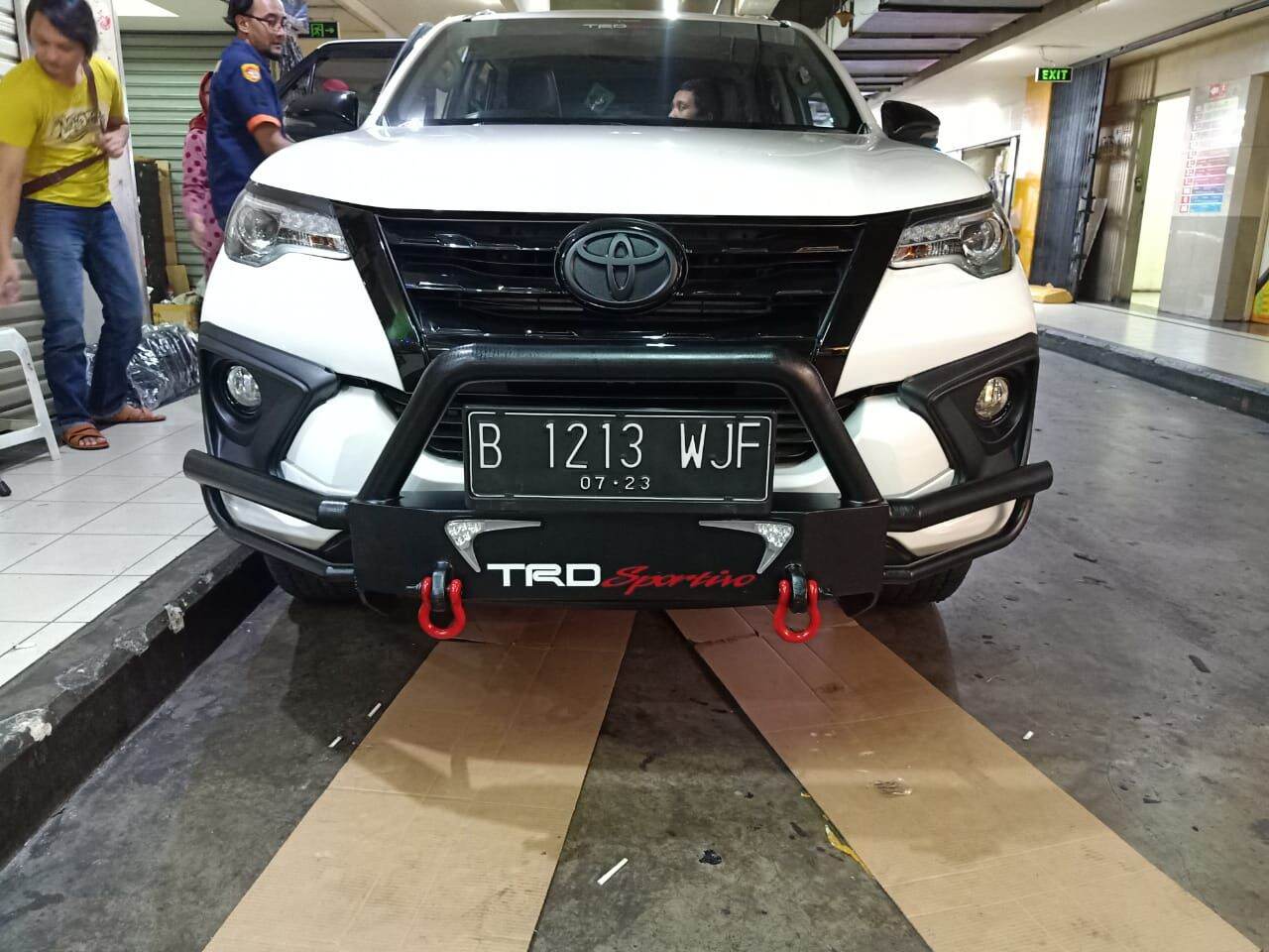 Tanduk Depan Fortuner All New Model Overland Besi Bumper Depan Fortuner