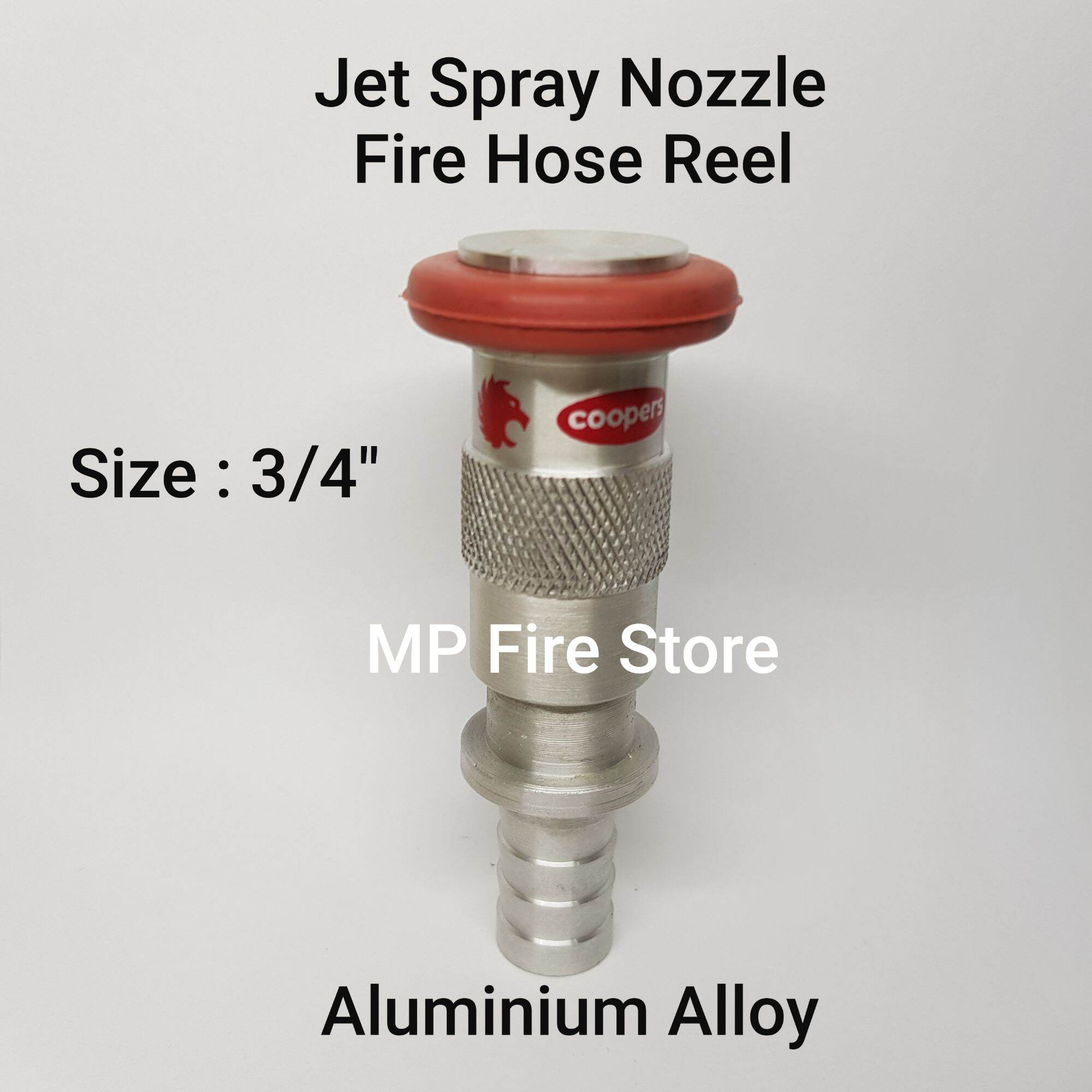 FIRE JET SPRAY NOZZLE 3 4 In 20 MM HOSE REEL VARIABLE PEMADAM ALUMINIUM