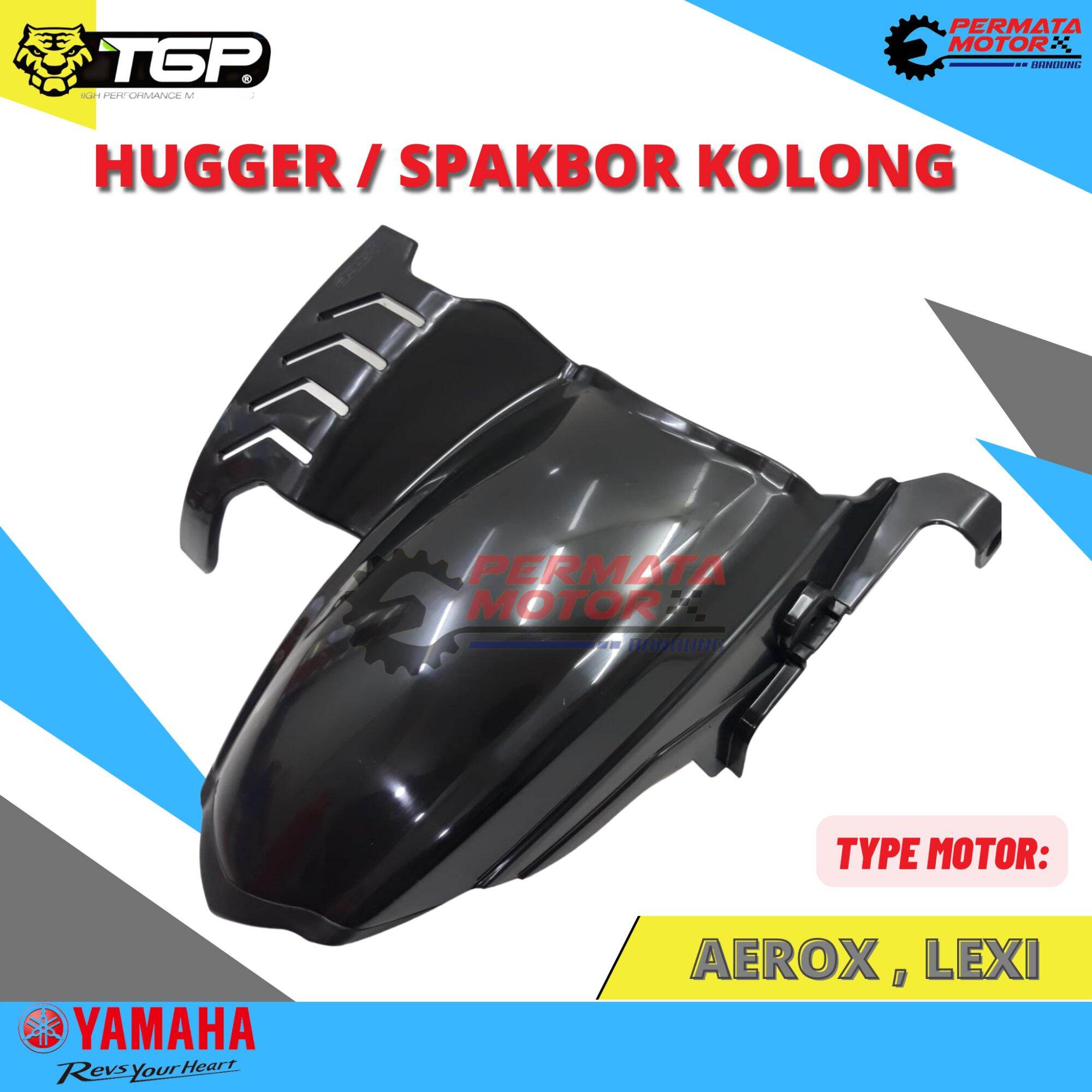 Spakbor Kolong Aerox Lexi Hugger Aerox Lexi TGP Karpet Lumpur