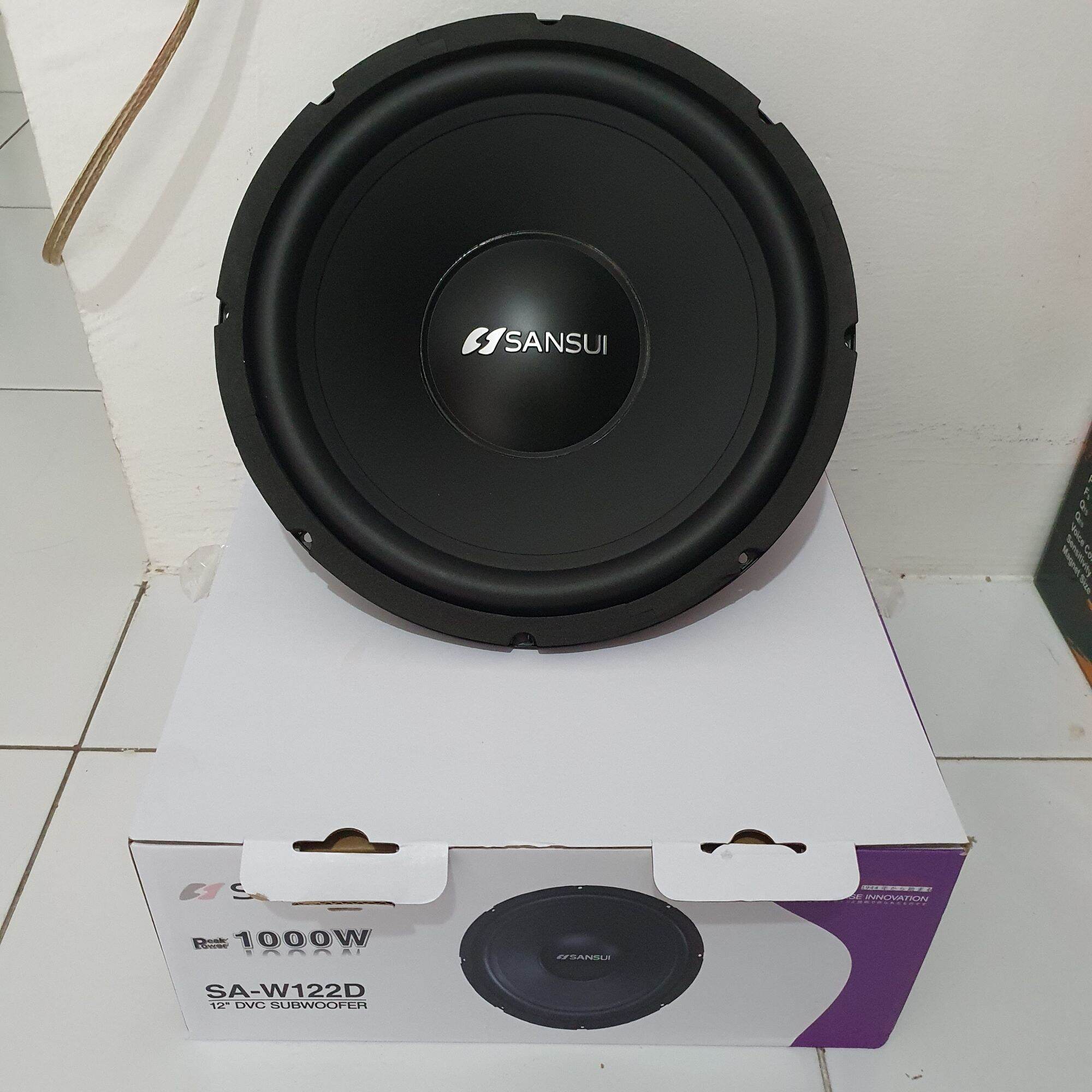 Subwoofer Sansui Sa W D Terbaru Inch Double Coil Lazada Indonesia