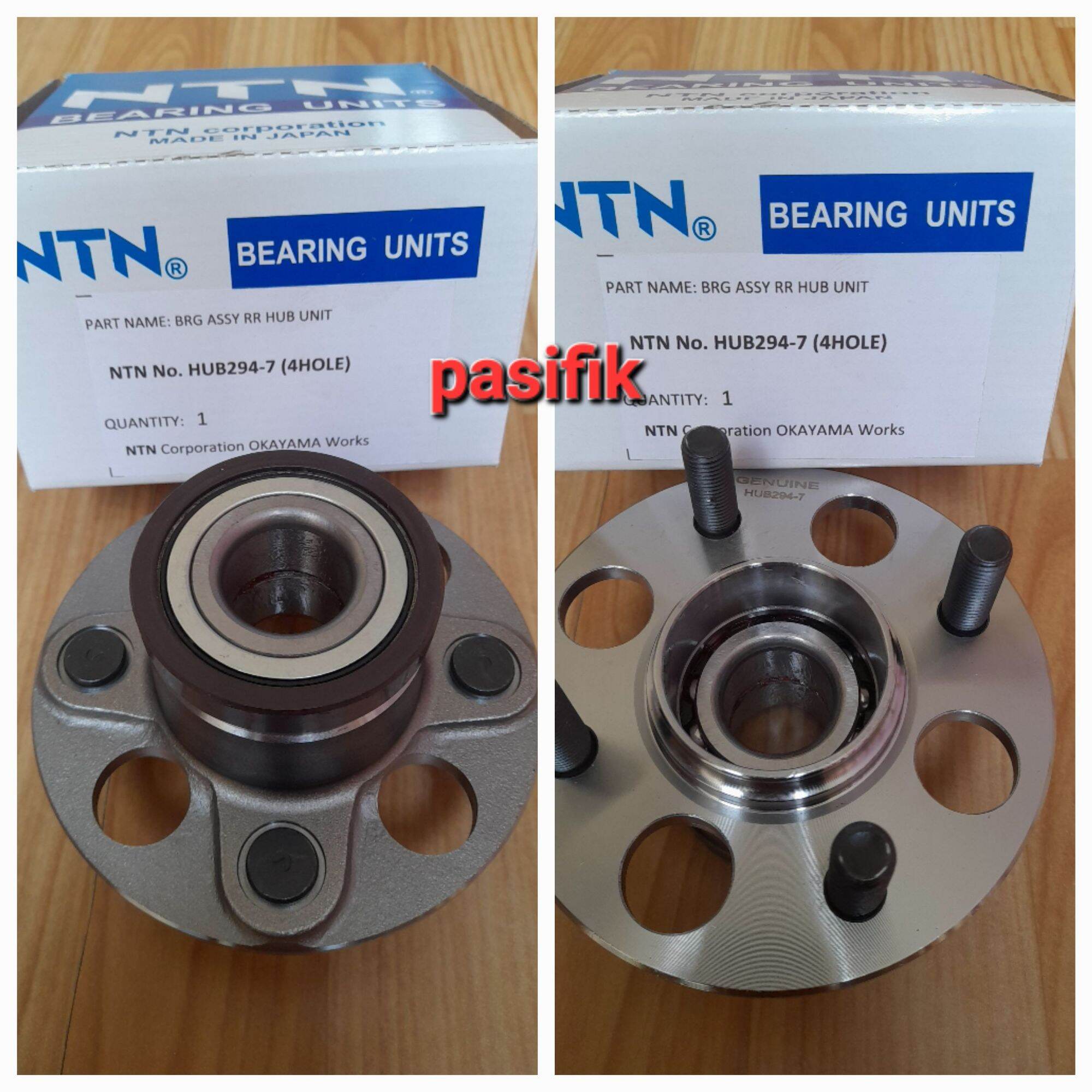 Nub Roda Belakang Mobilio Jazz Old Abs Hole Hub Ntn Asli