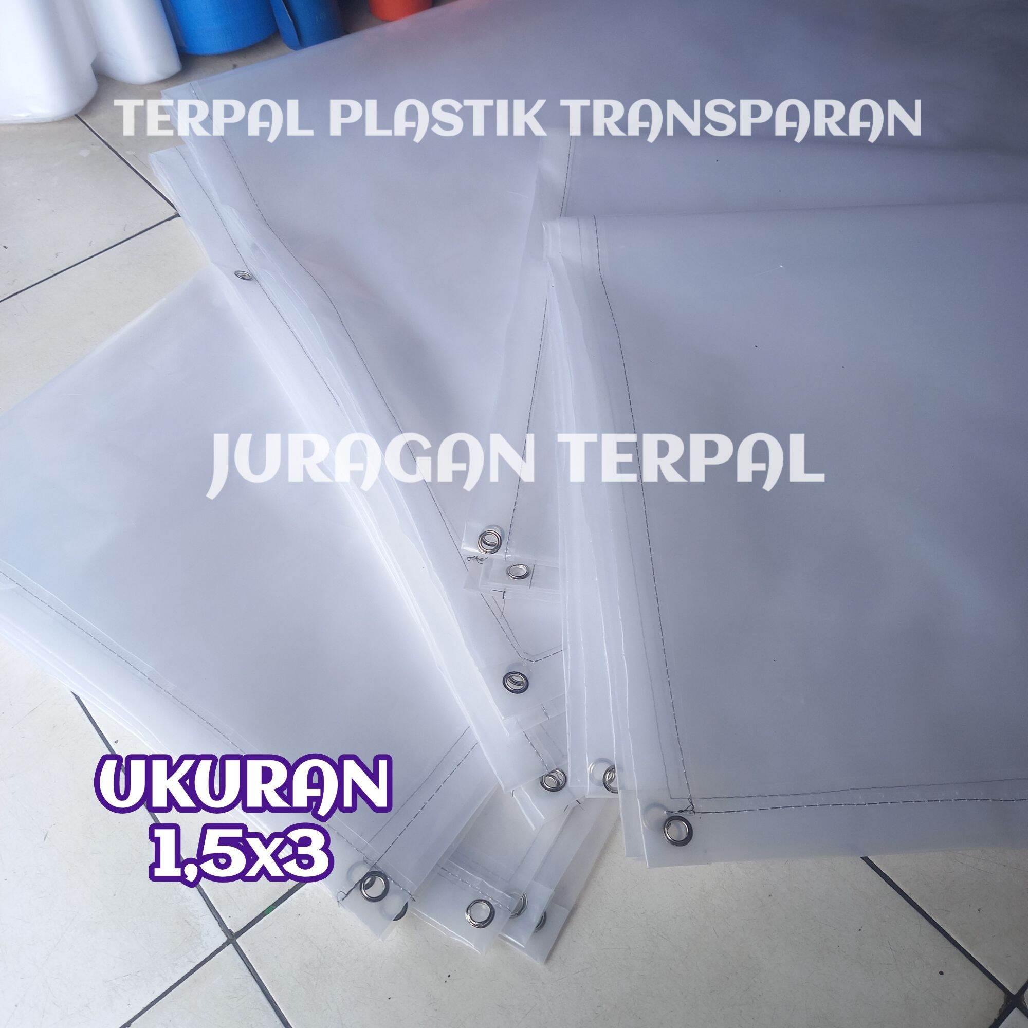 Terpal Plastik Bening Transparan Ukuran 1 5x3 Lazada Indonesia