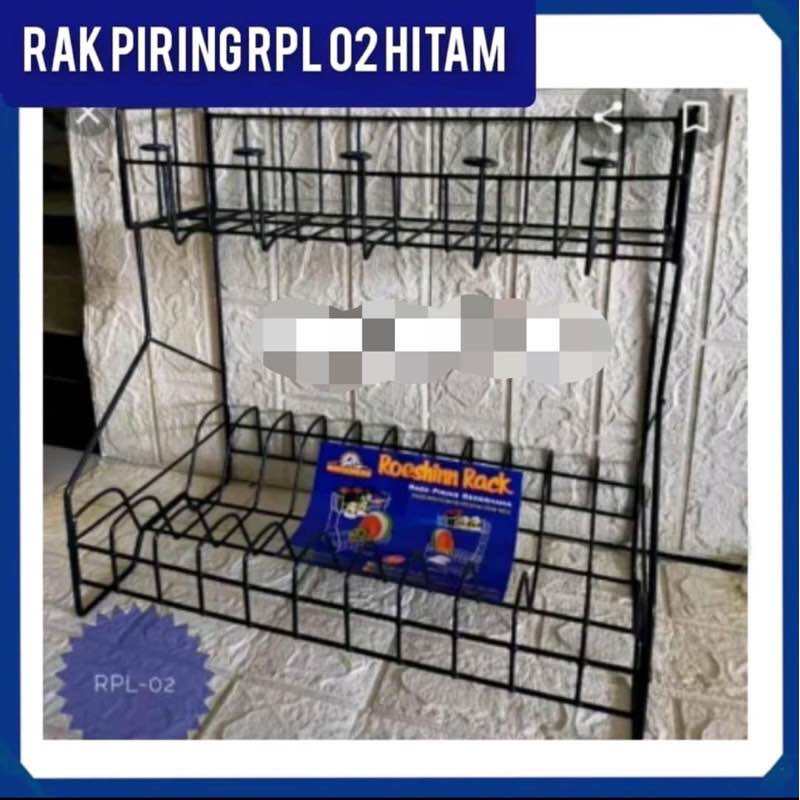 Promo Rak Piring Gelas Susun 3 Rak Piring RPL 03 Dan RPL 02 Rak