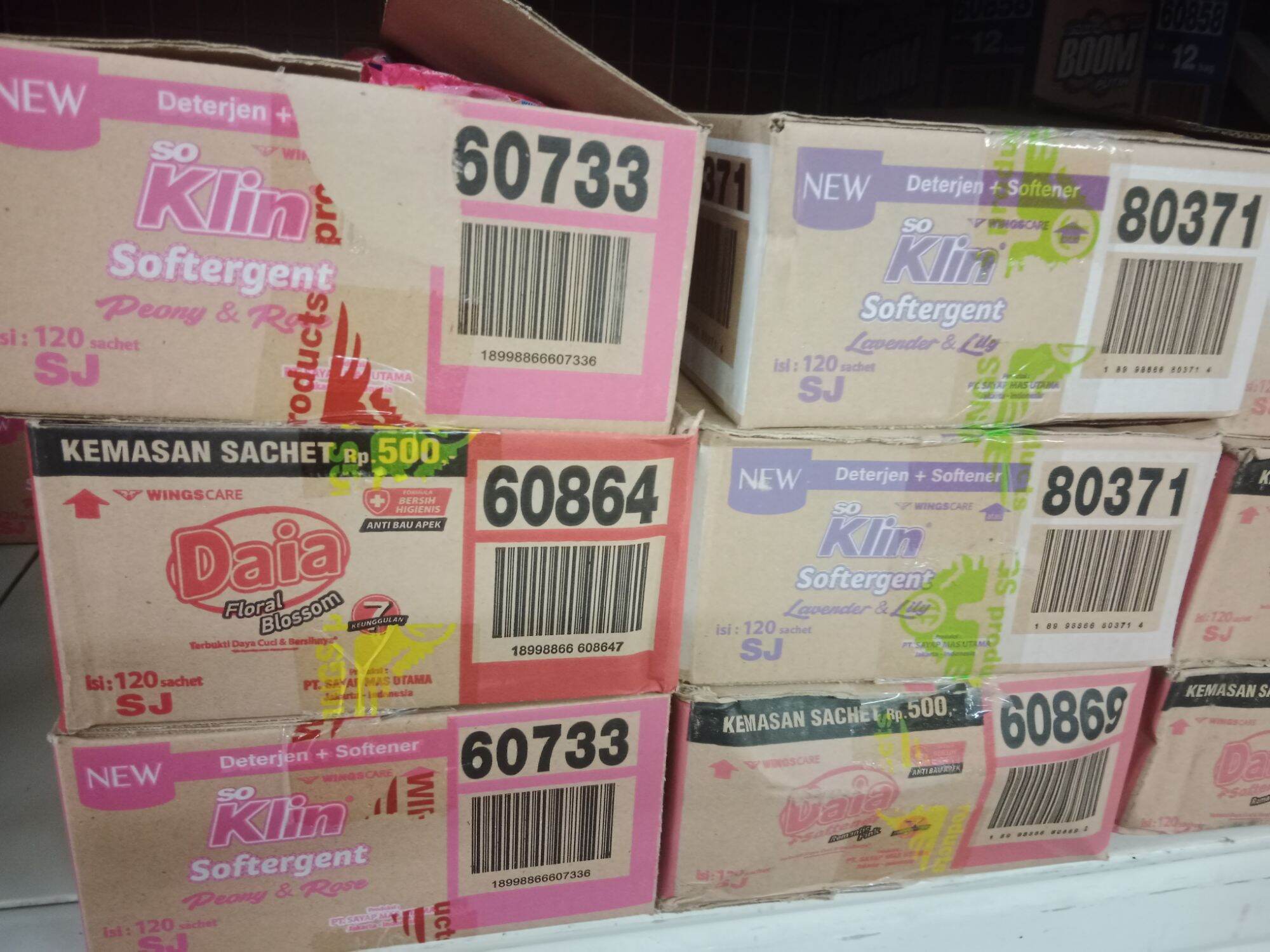 1 DUS SOKLIN DETERGEN BUBUK KEMASAN 500 AN Lazada Indonesia