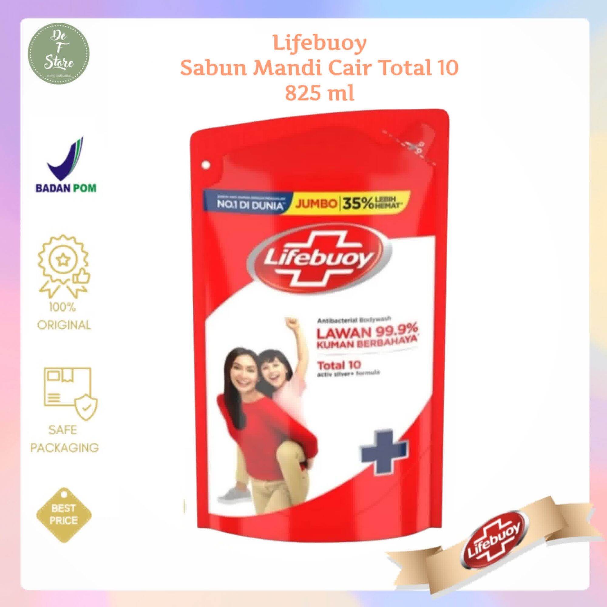 Lifebuoy Sabun Mandi Cair Antibakteri Total Pouch Ml Lazada