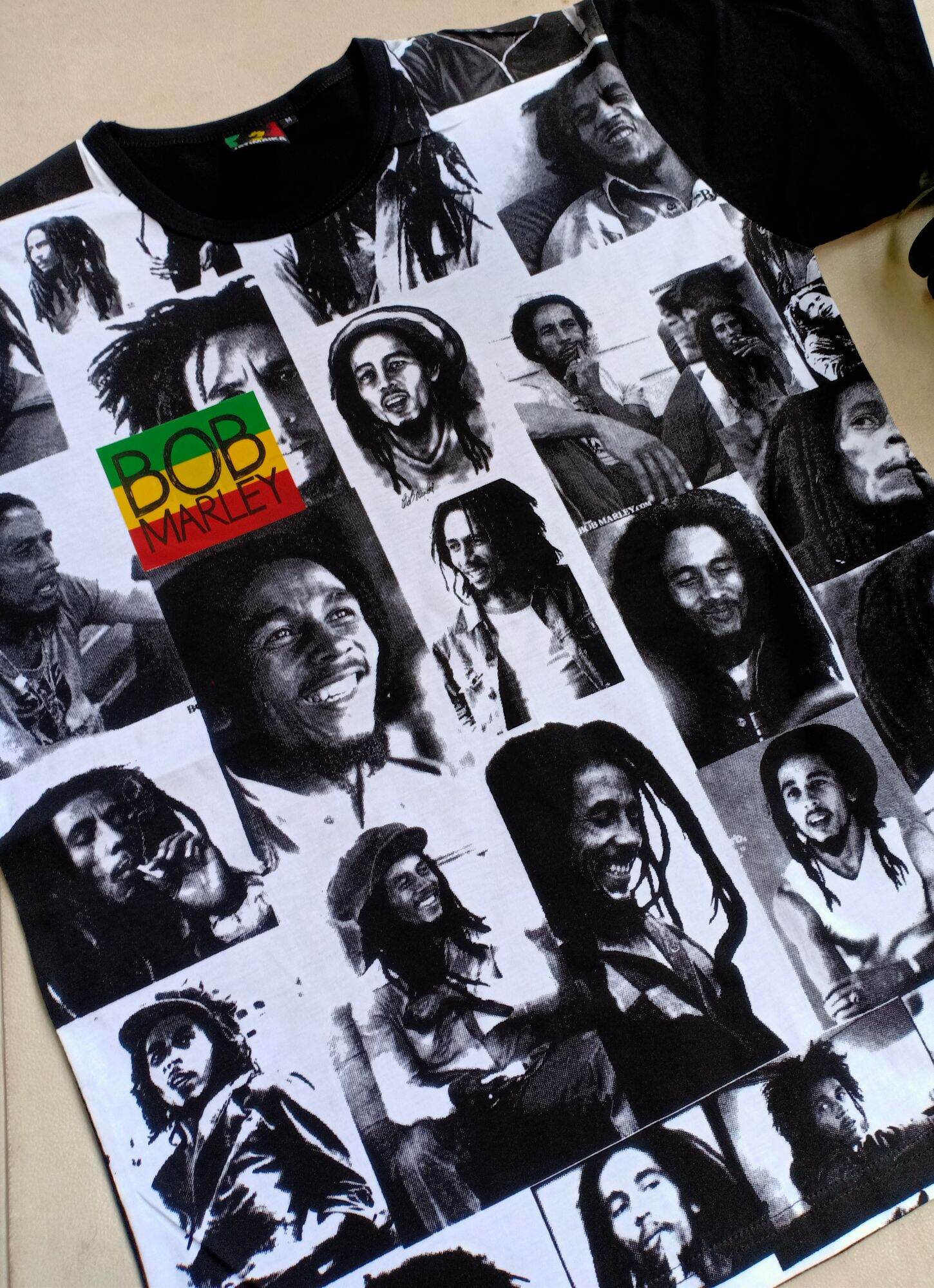 Kaos Bob Marley Baju Reggae Rasta Murah Original Lazada Indonesia