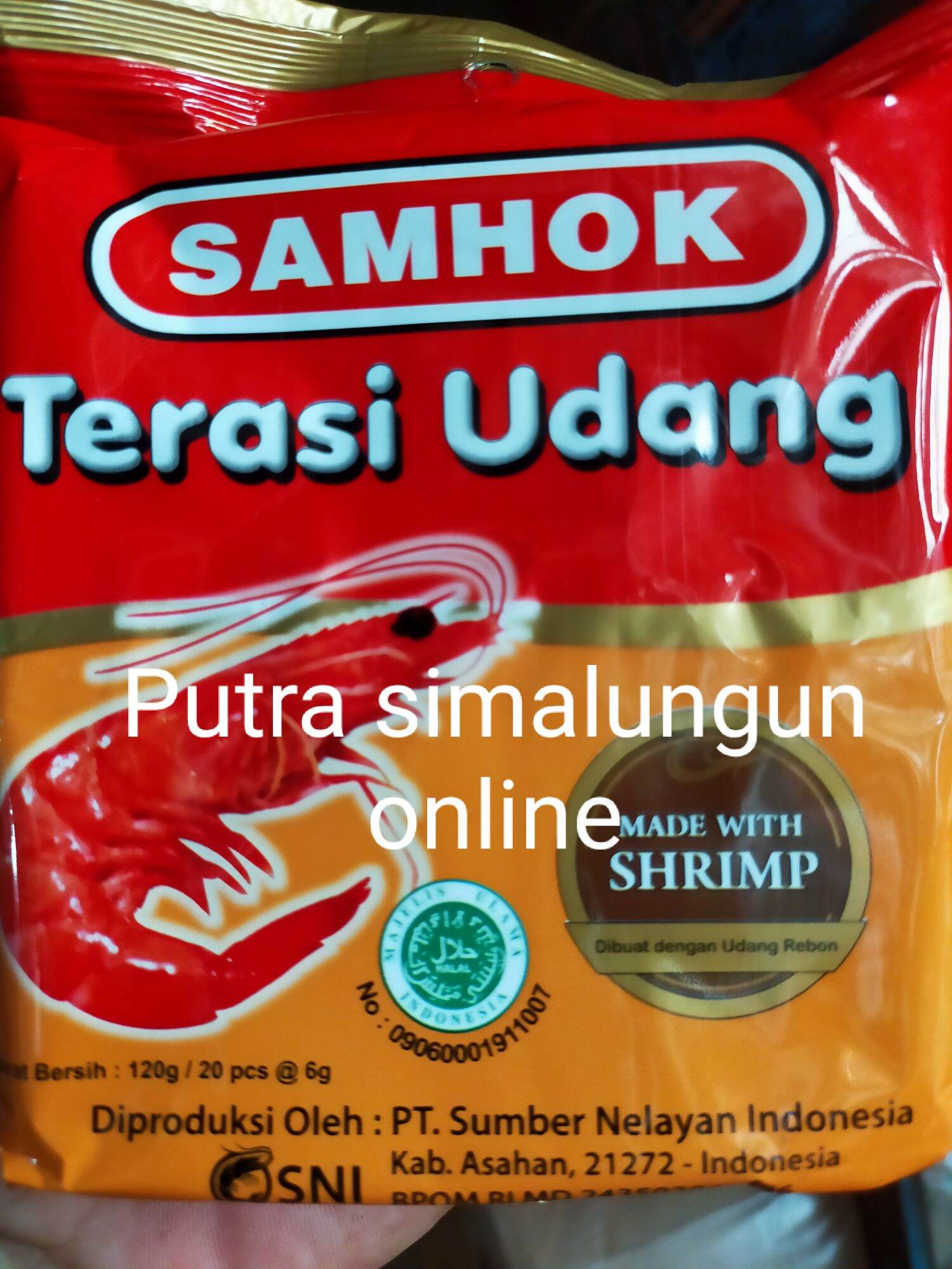 Terasi Udang SAMHOK 1bks Isi 20pcs Lazada Indonesia