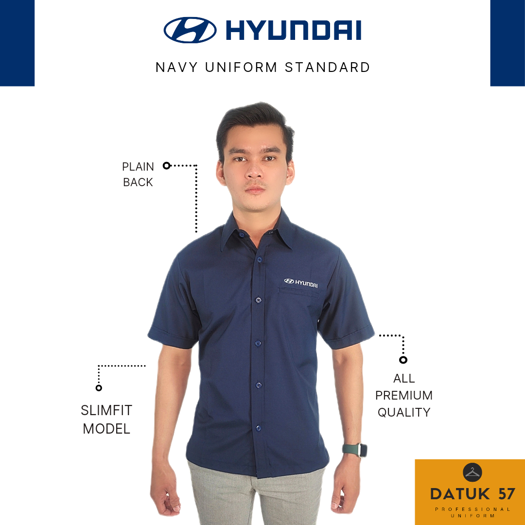 International Quality Seragam Kemeja Hyundai Standard Lazada Indonesia