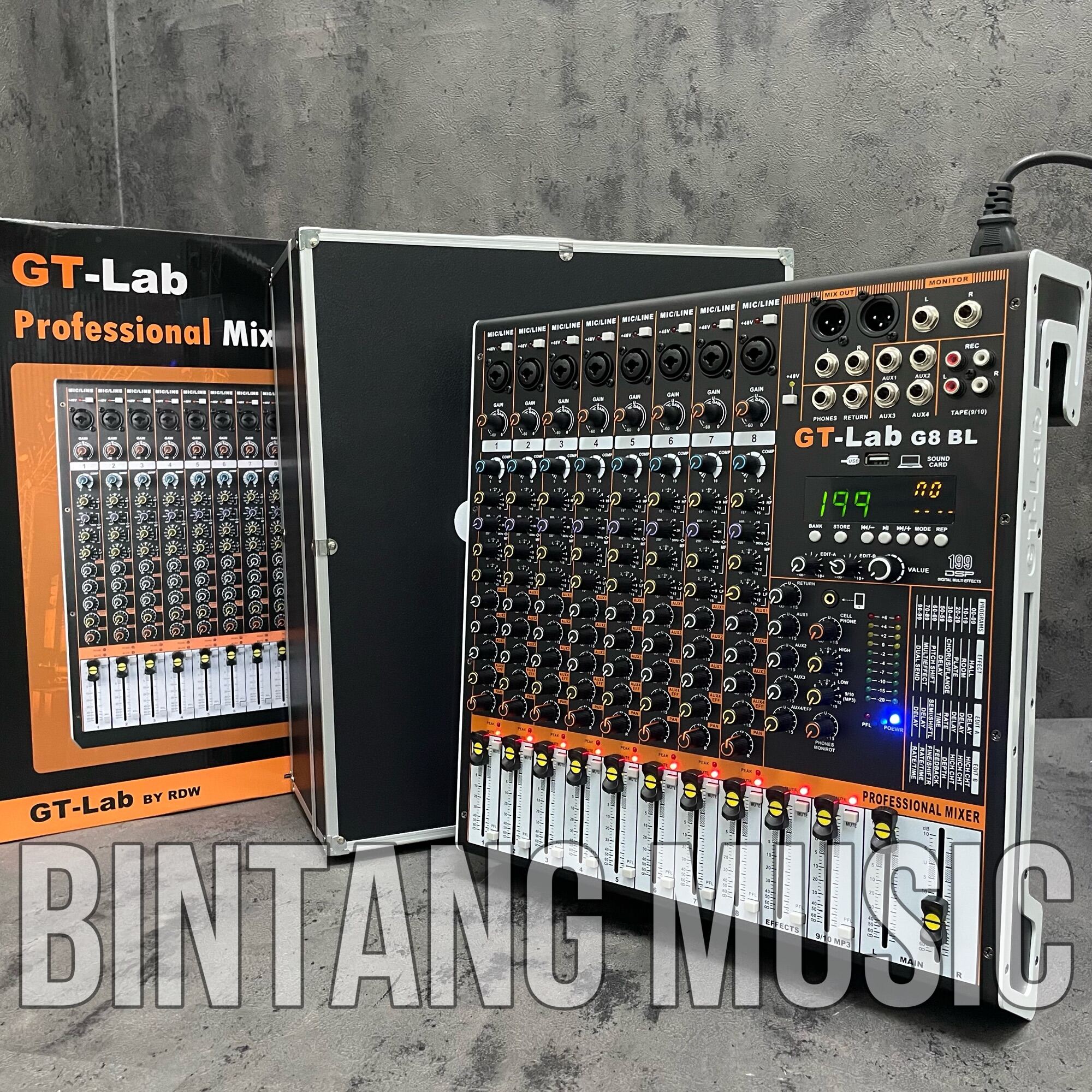 Mixer Gt Lab By Rdw 8 Channel Original RDW Gt Lab 8 Free Koper GTLAB8