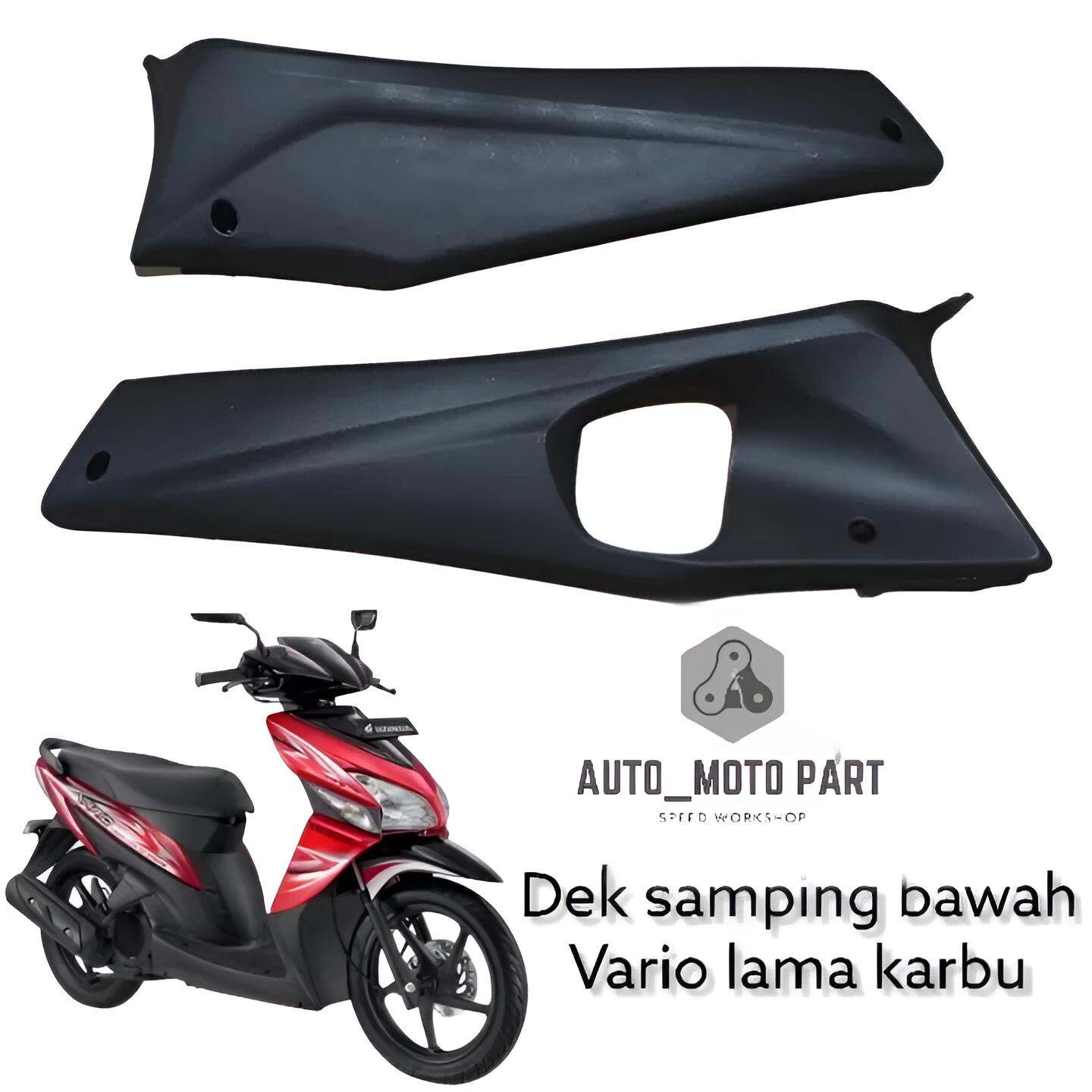 Cover Under Side Dek Samping Bawah Vario Lama Karbu Kvb Set Kanan Kiri