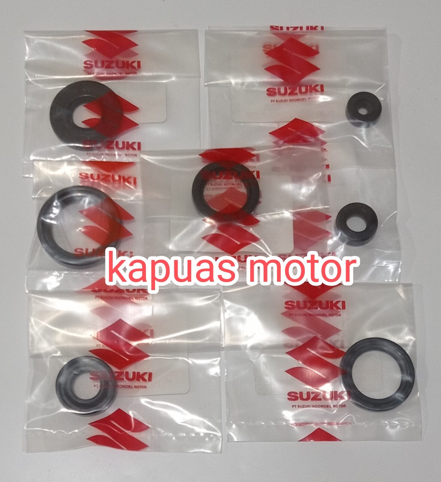 Seal Sil Mesin Set As Kruk Balancer Slah Gear Stut Engkol Operan Suzuki