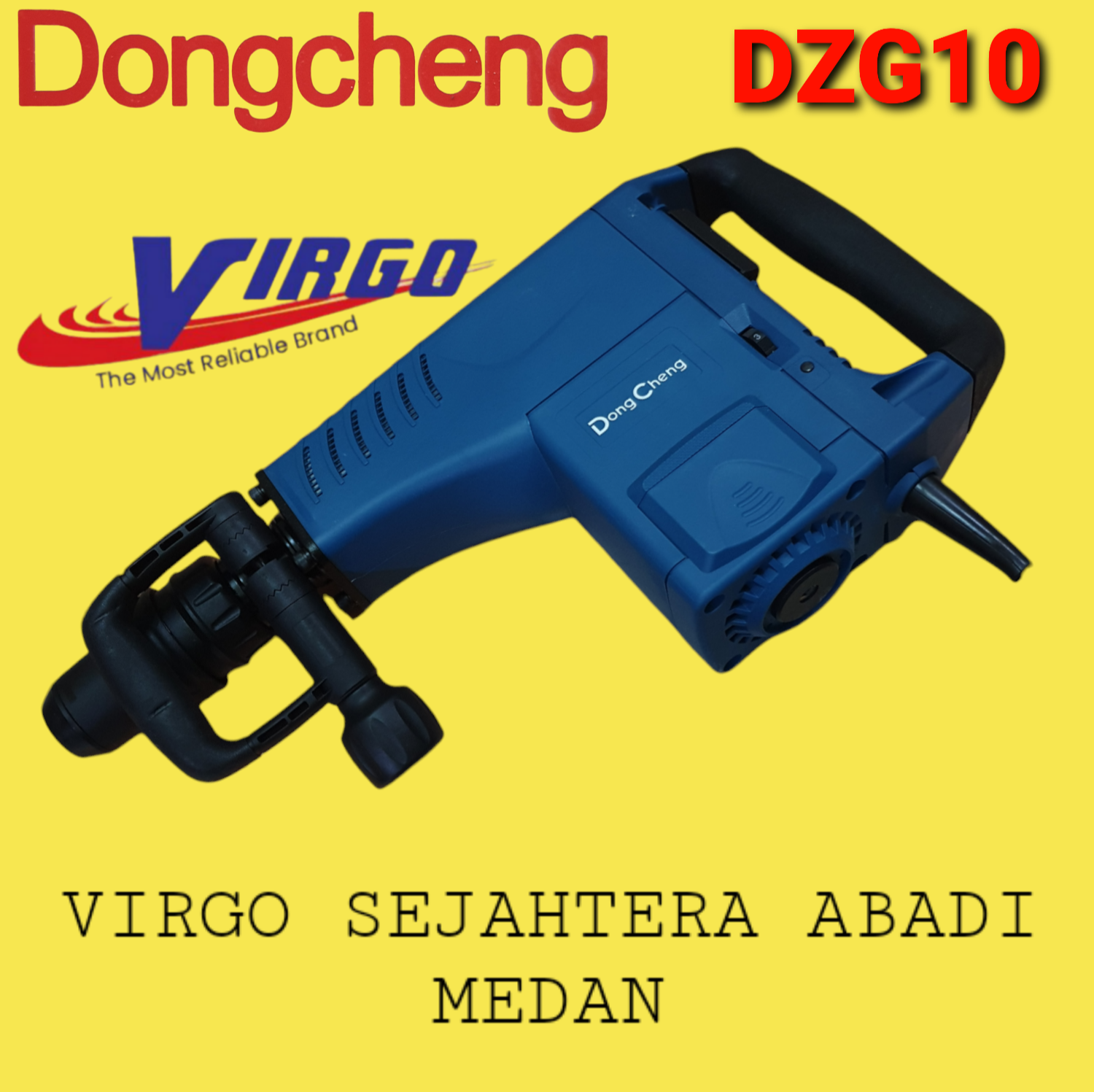 Dzg Mesin Bor Bobok Beton Kg Percussion Hammer W Dongcheng Dzg