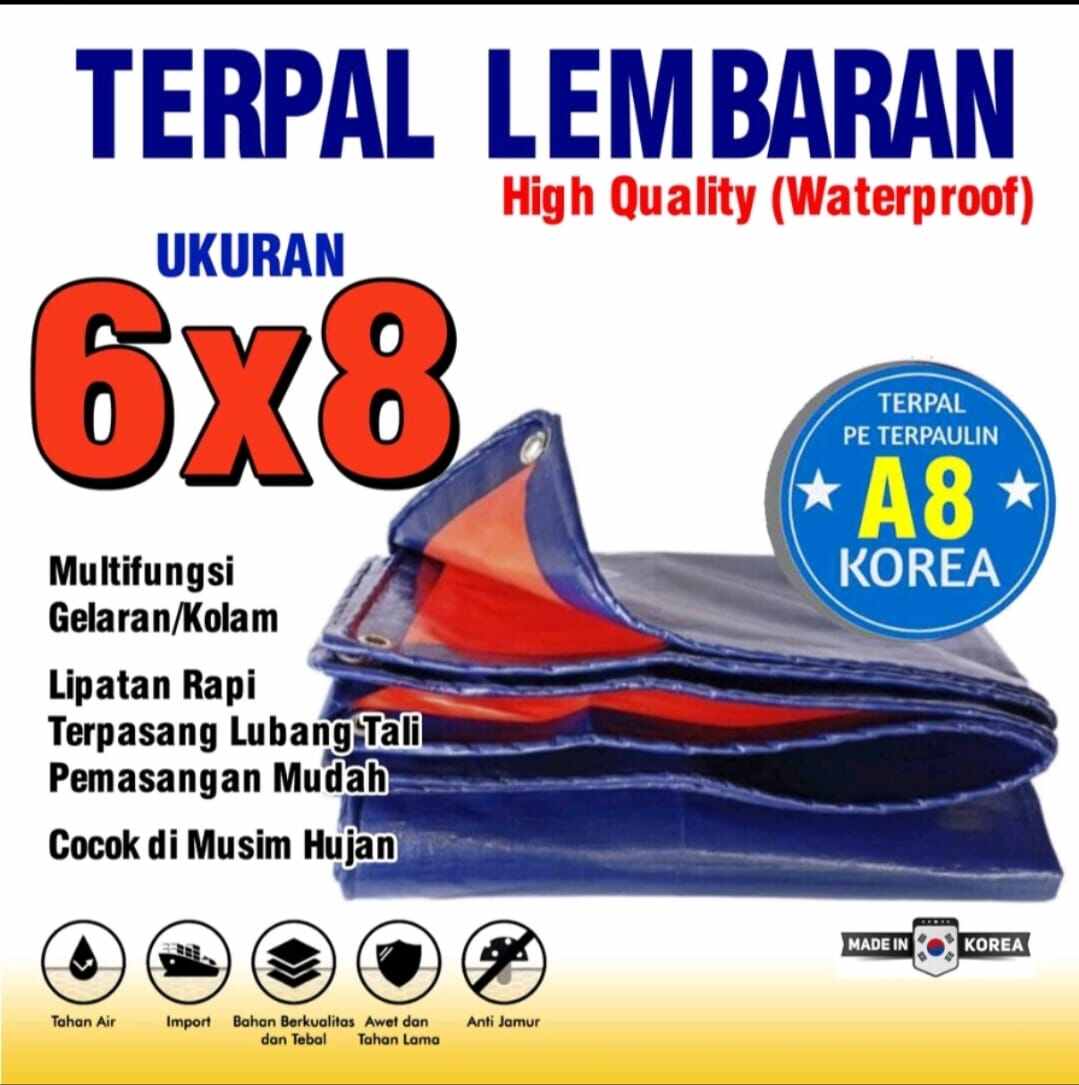 Terpal Ukuran X Meter Lembaran Ketebalan A Berkualitas Terpaulin