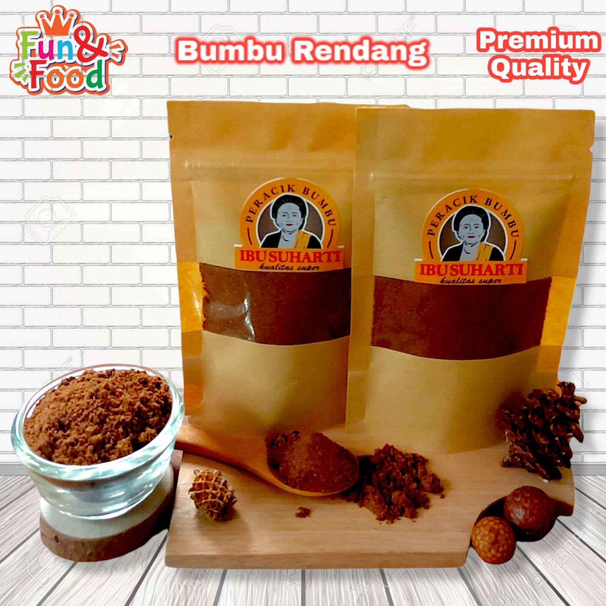 IBU SUHARTI Rempah Bumbu Rendang Special Asli Minang Rendang Powder