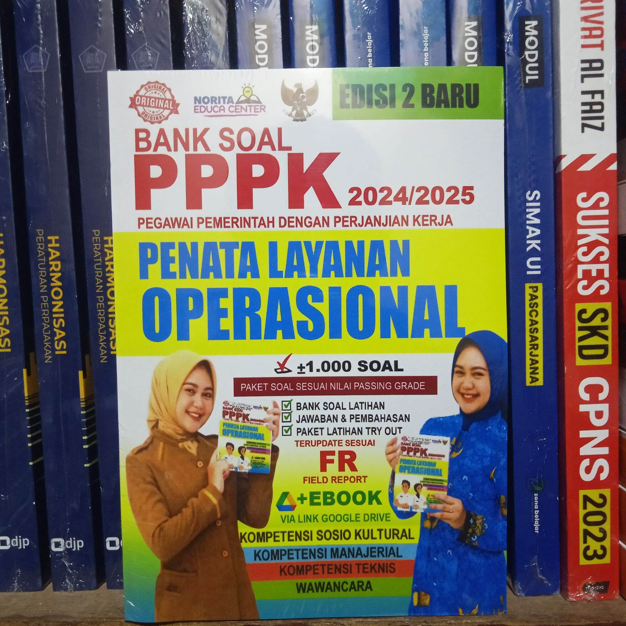 Buku Bank Soal PPPK Penata Layanan Operasional 2024 2025 Lazada Indonesia