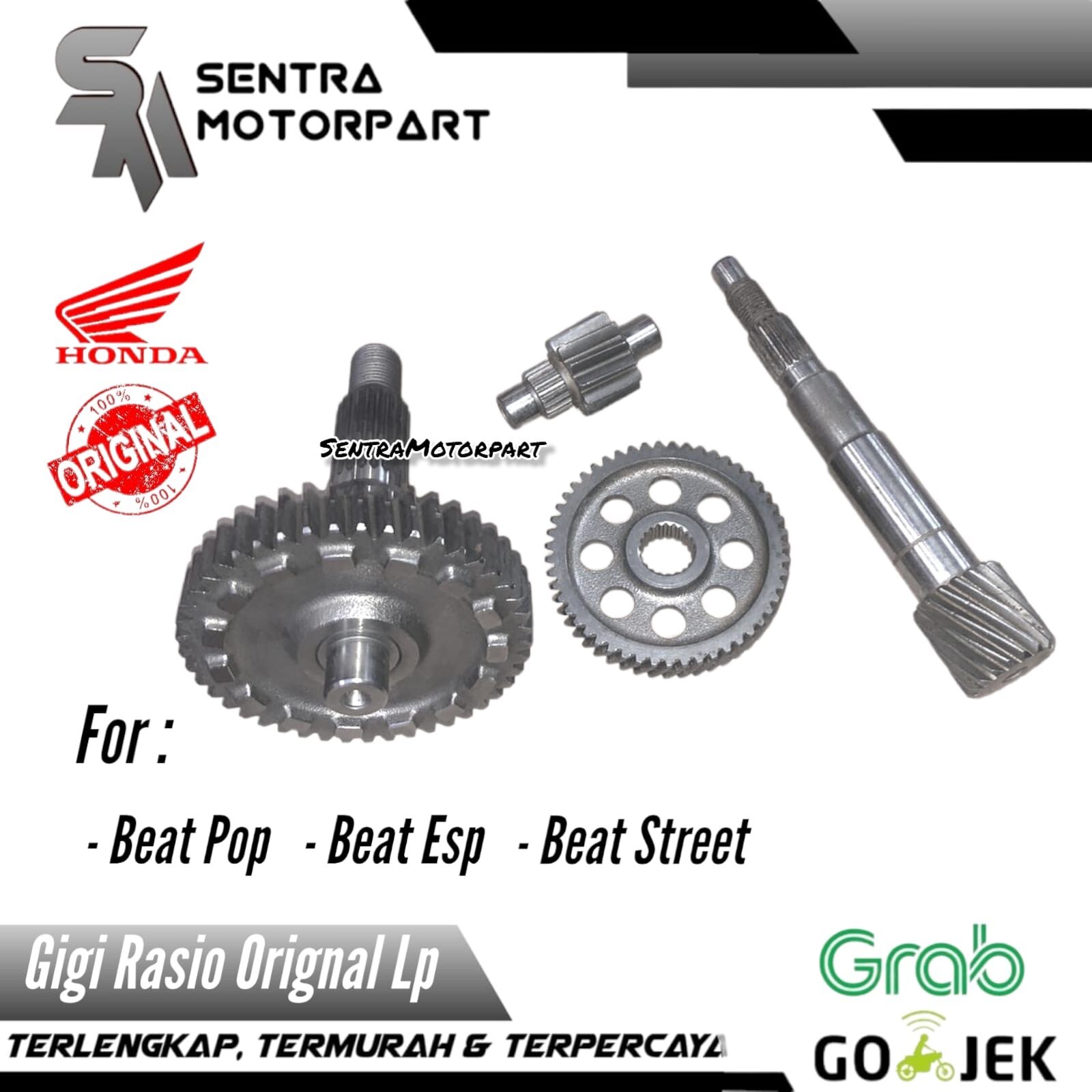 Gigi Gir Gear Rasio Beat Scoopy Spacy Esp Vario 110 Fi Injeksi Esp Set