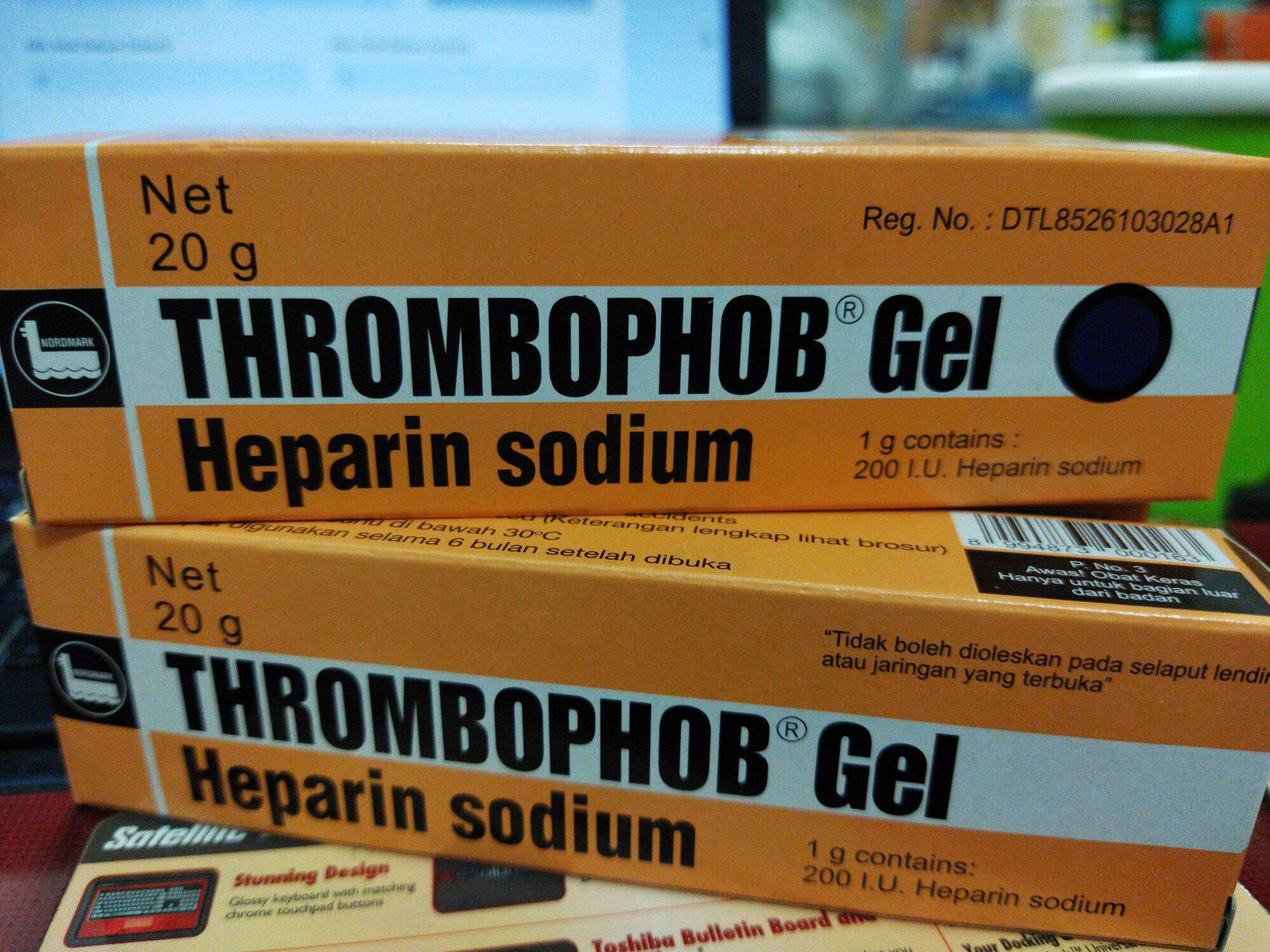 Thrombophob Gel 20gr Lazada Indonesia