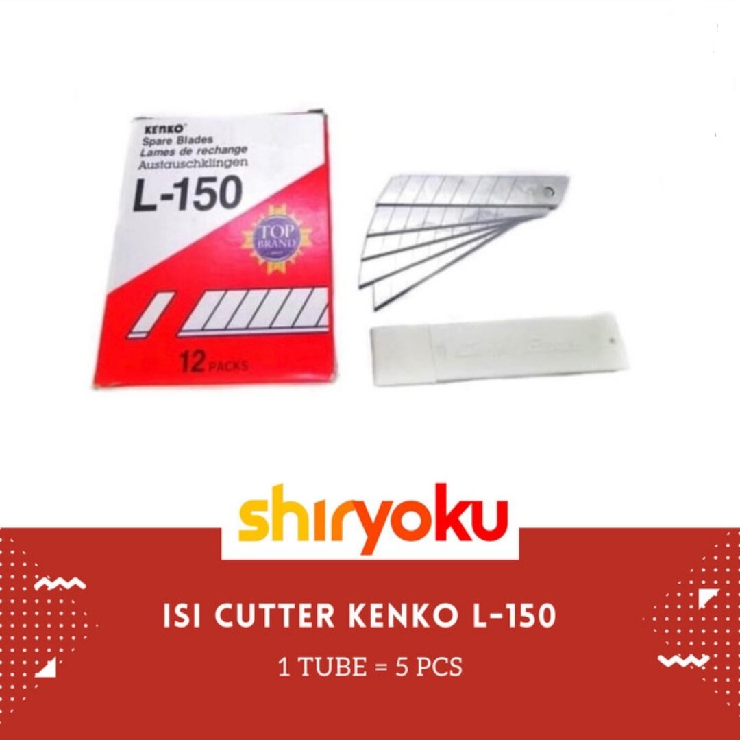 Isi Cutter Besar Kenko L 150 Refill Kater Kenko L150 Lazada Indonesia