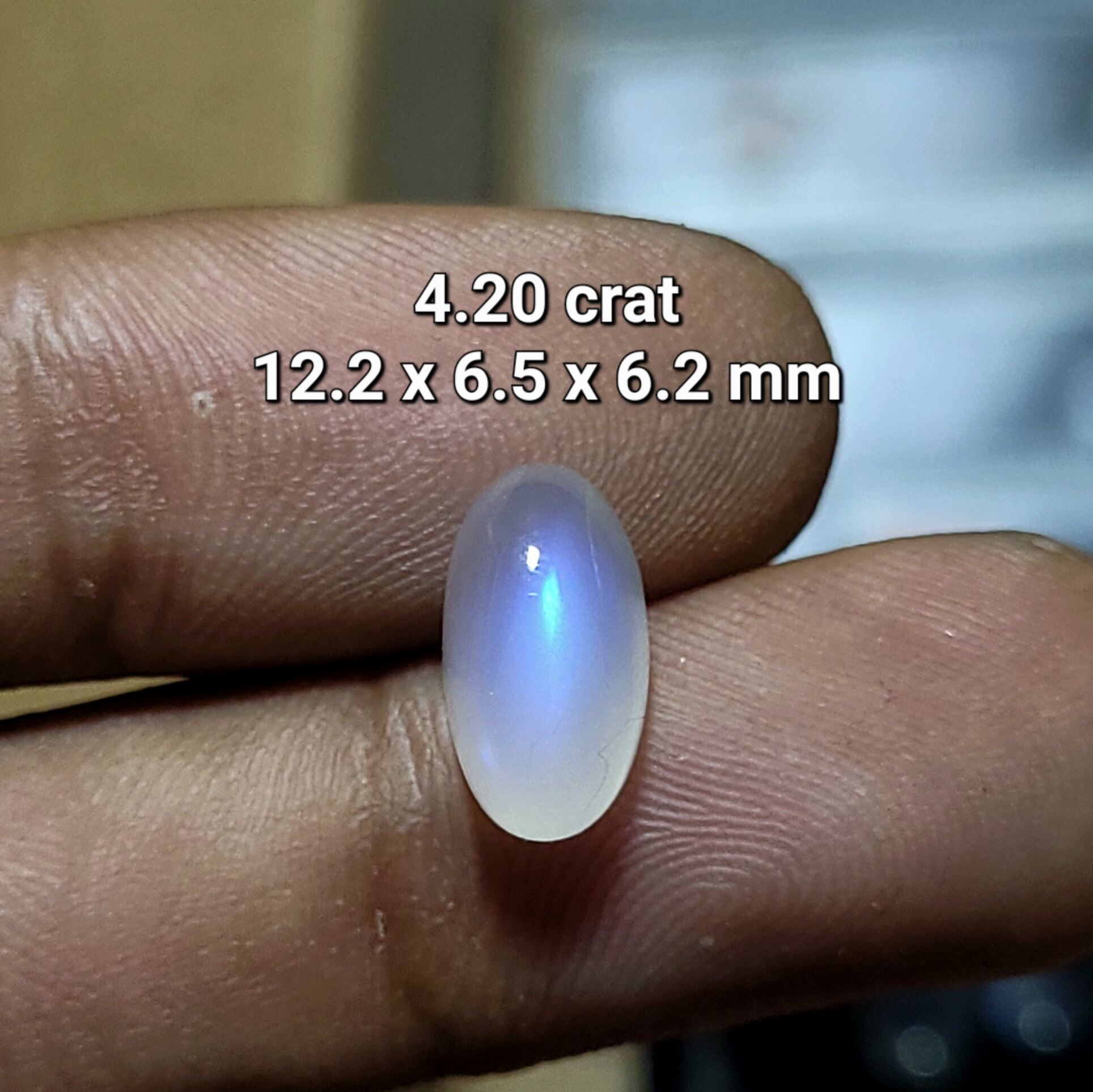 Natural Biduri Bulan Ceylon Air Laut Srilanka Moonstone Lazada Indonesia