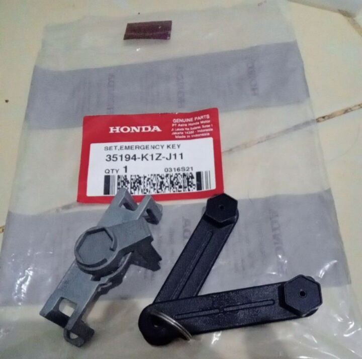 Kunci Darurat Emergency Set Emergency Key Pcx K Z Original Honda