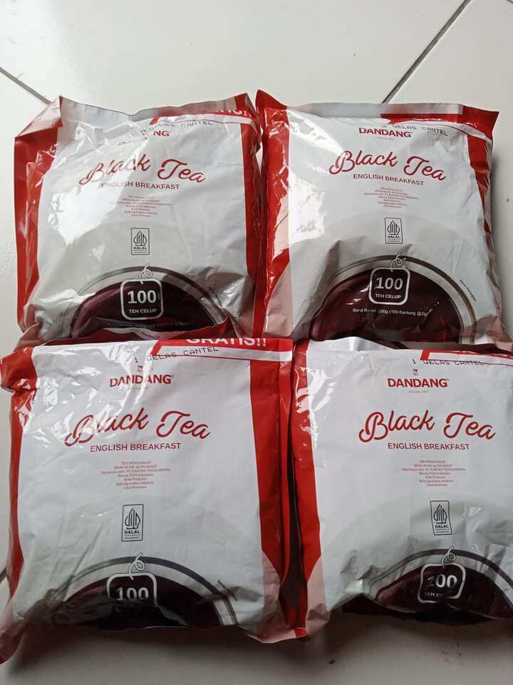 Teh Celup Cap Dandang Isi 100 Bags Black Tea Lazada Indonesia