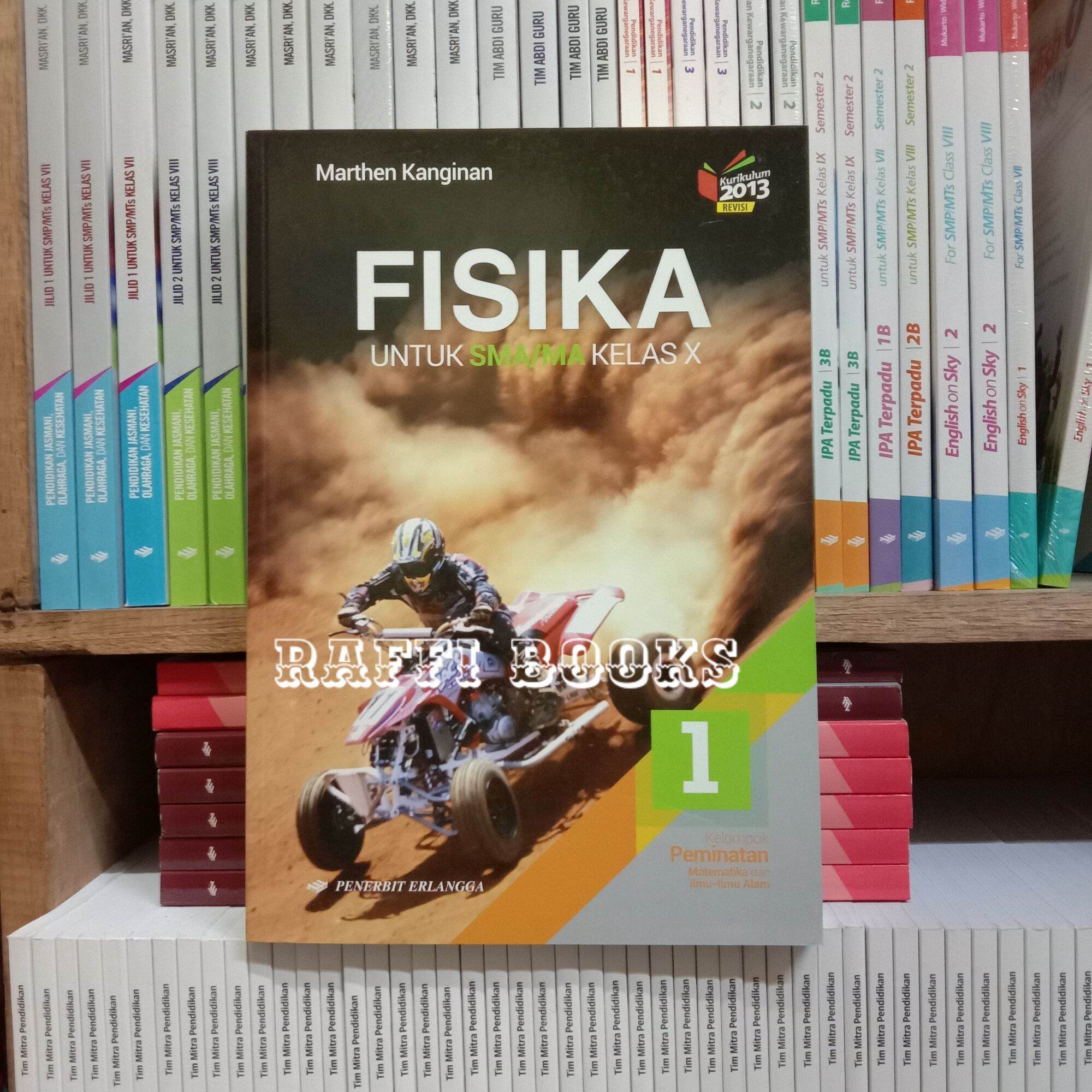 Buku Fisika Kelas X Sma K Revisi Erlangga Original Lazada