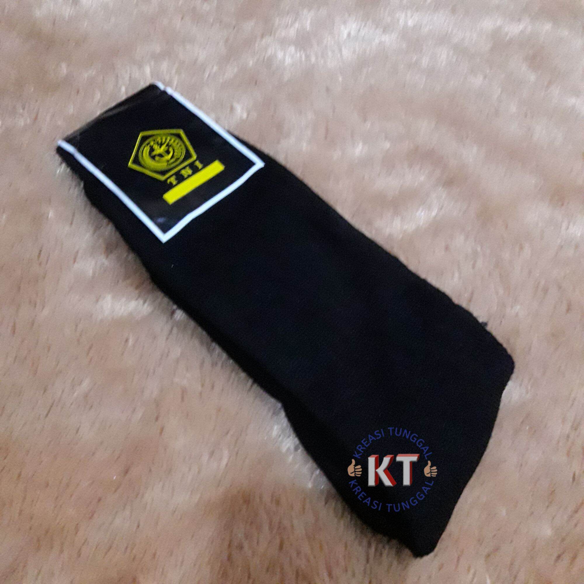 Kaos Kaki Tni Ad Hitam Tebal Kaus Kaki Pdl Pdh Lazada Indonesia