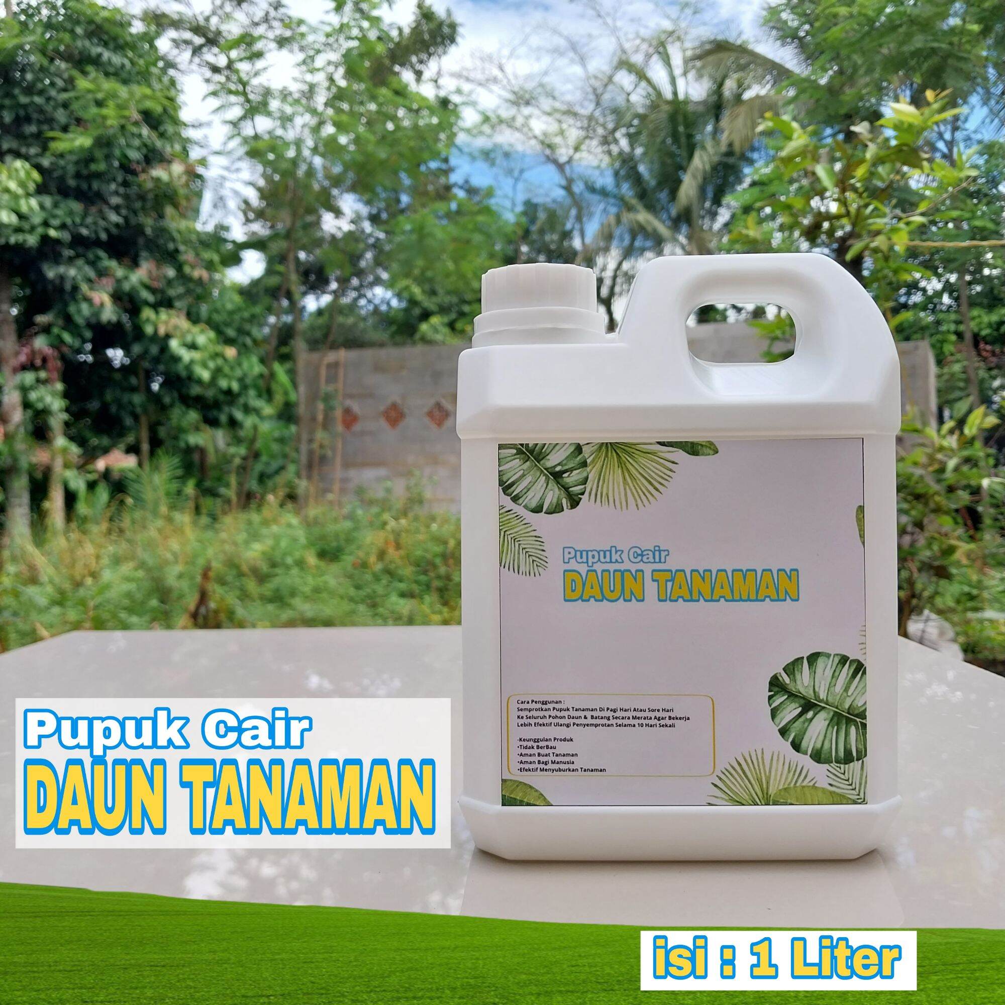 PUPUK ORGANIK Cair Tanaman Pelebat Buah Bunga Daun 1 Liter 100