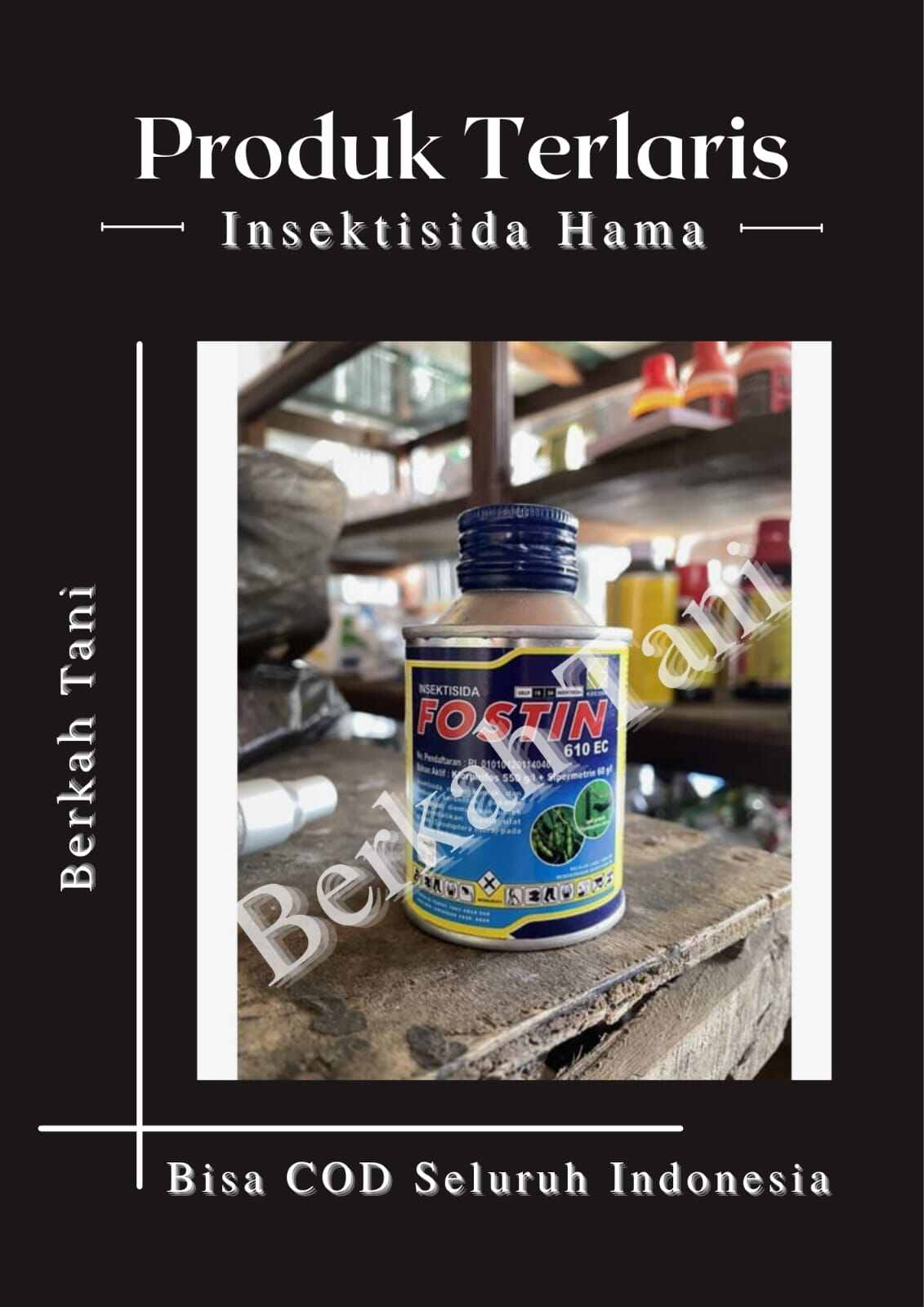 Fostin 610EC Insektisida 100ml Racun Kontak Lazada Indonesia