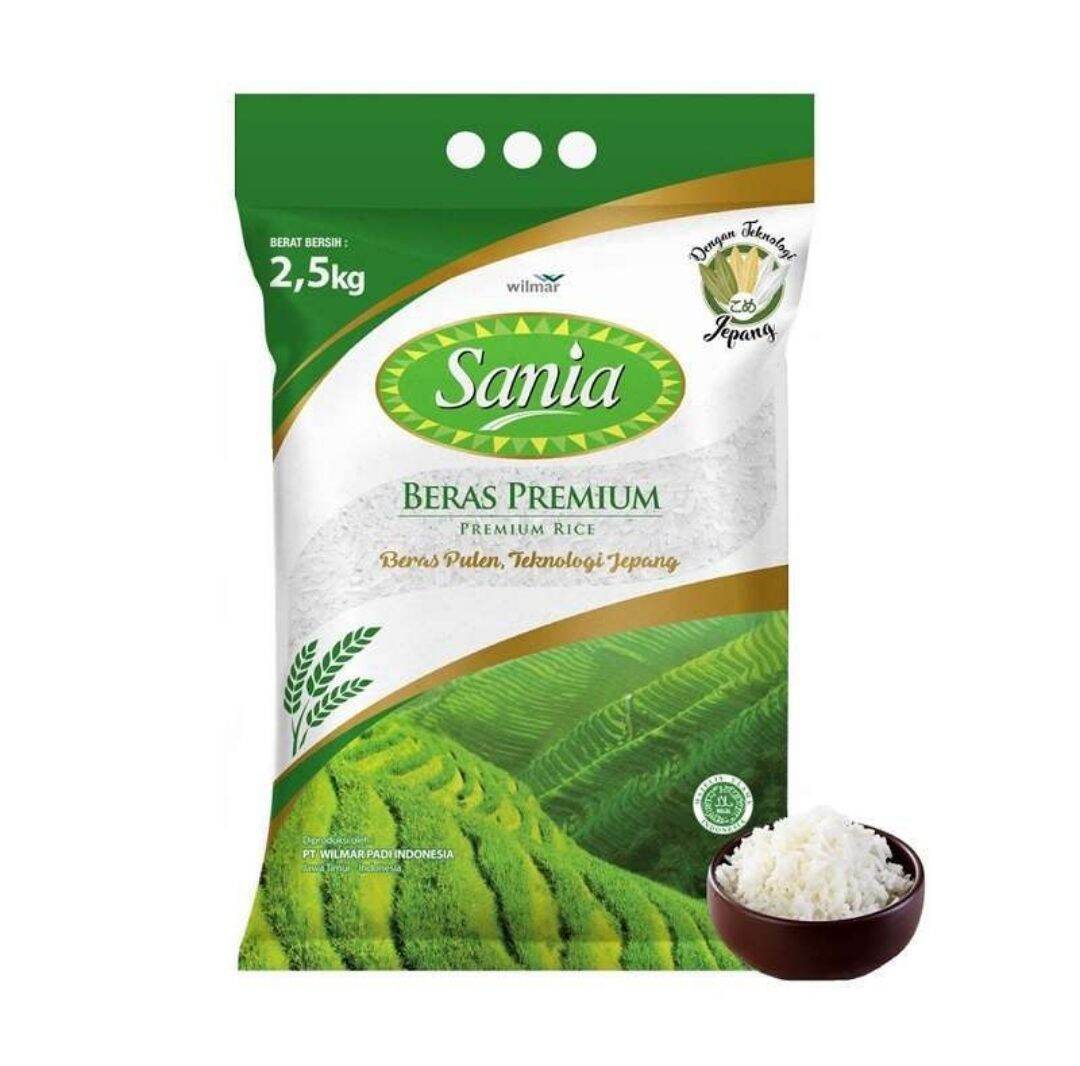 Beras Premium Sego Pulen Sania Fs Beras Ukuran 2 5 Kg Lazada Indonesia