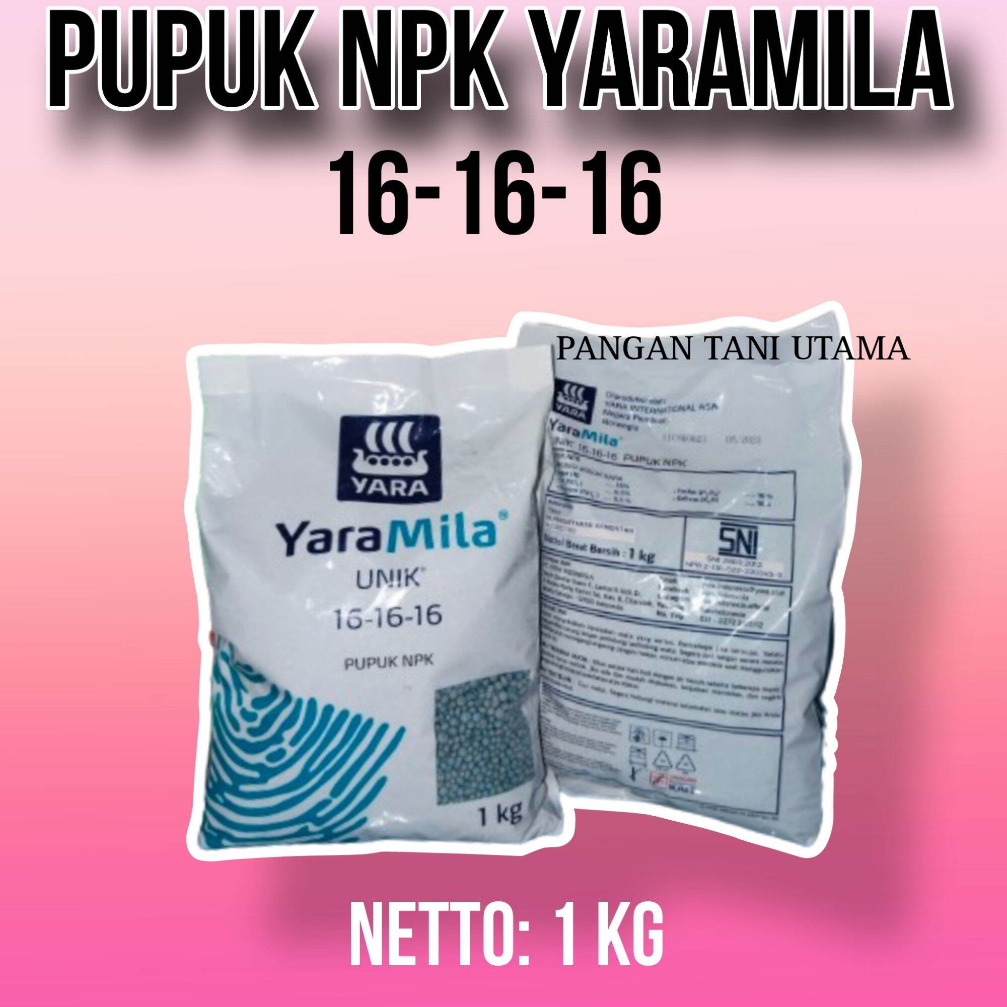 Pupuk Npk Yaramila Unik Kg Lazada Indonesia