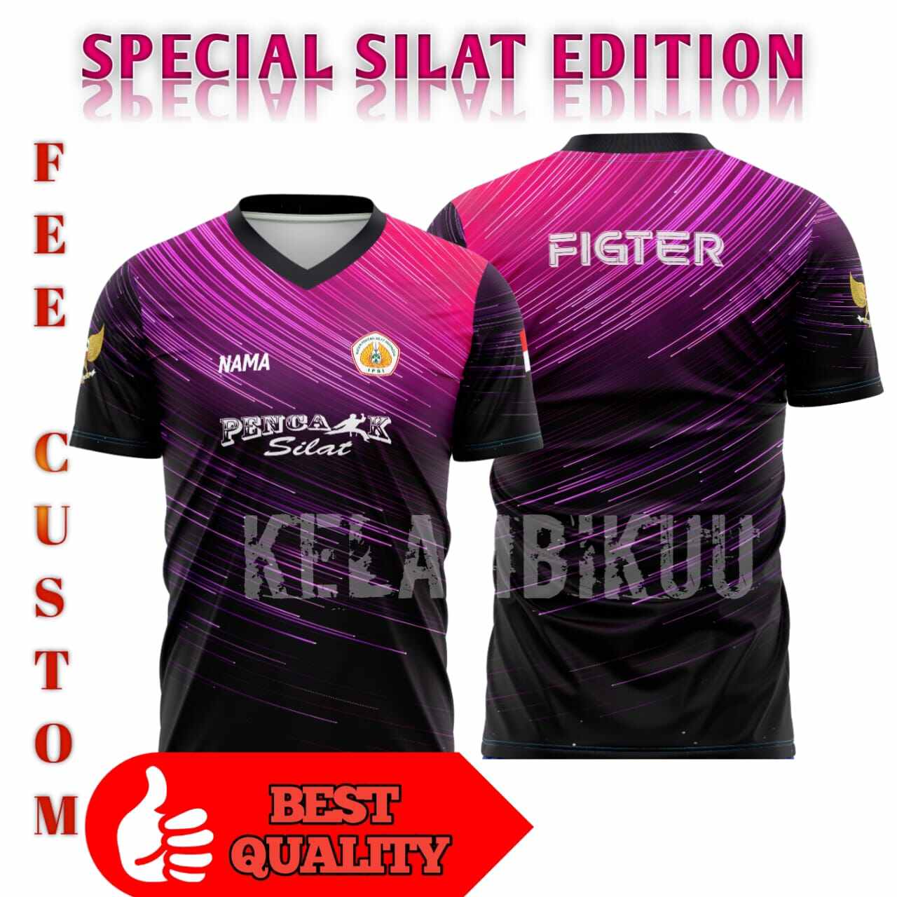 JERSEY PENCAK SILAT PRINTING TERBARU JERSEY BELADIRI CUSTOM TERBARU