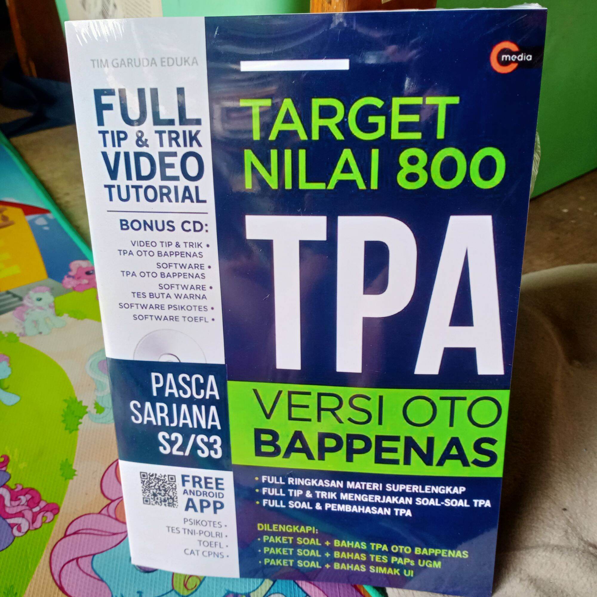 BUKU TPA VERSI OTO BAPPENAS TARGET NILAI 800 Pake Lazada Indonesia