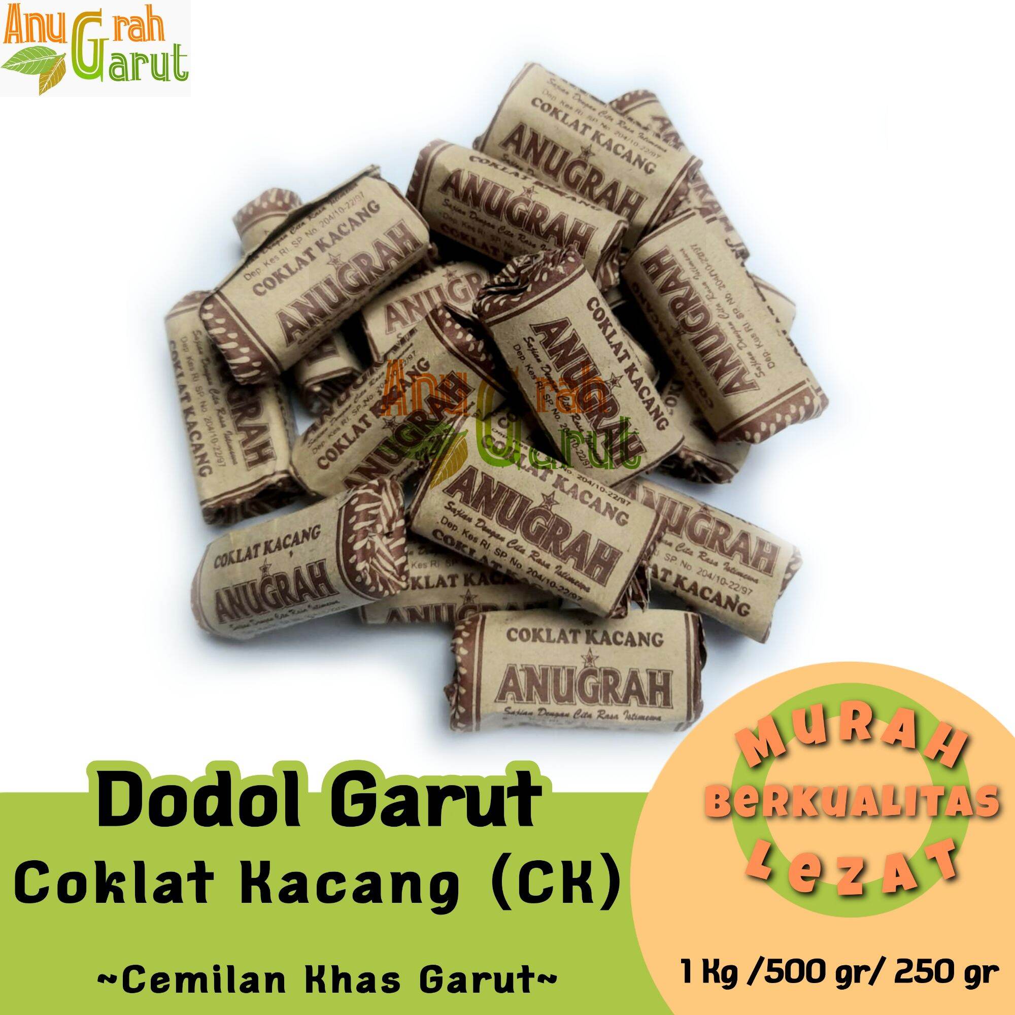 Dodol Garut Dodol Anugrah Kg Gram Rasa Coklat Kacang Oleh Oleh