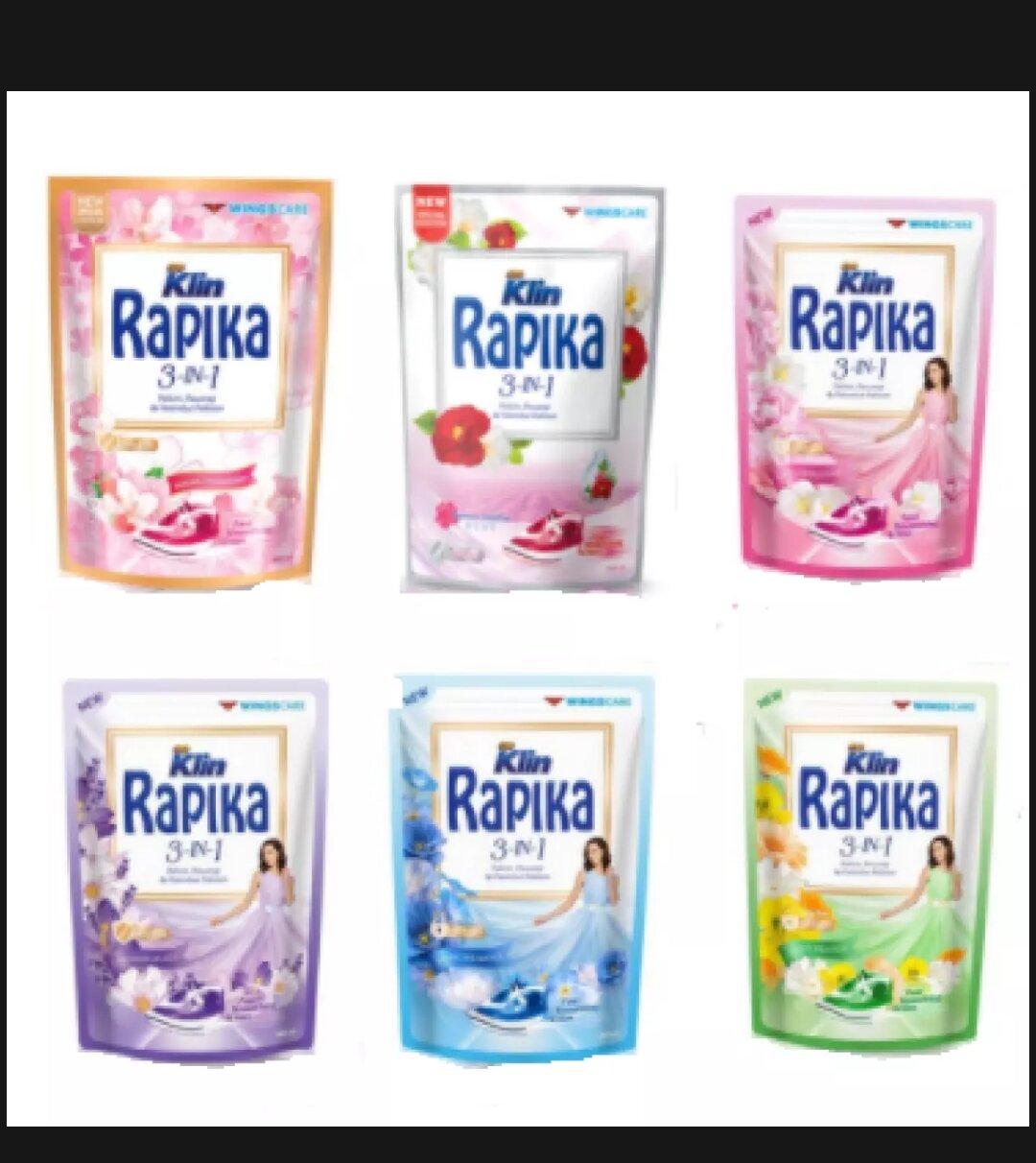 So Klin Pelicin Pakaian RAPIKA 400ML Lazada Indonesia