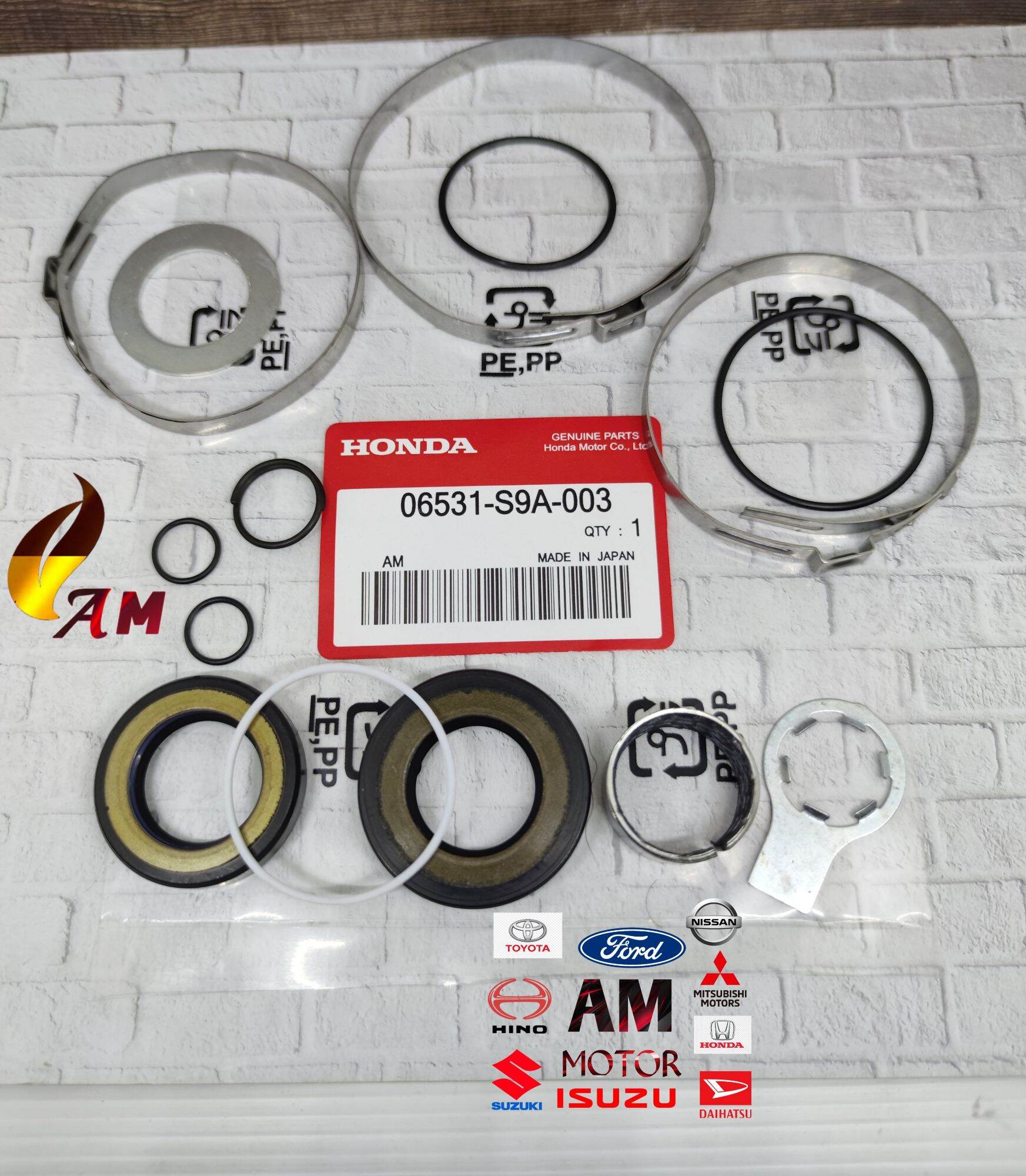 Seal Rack Steering Bawah Atau Seal Kit Power Steering Bawah Honda New