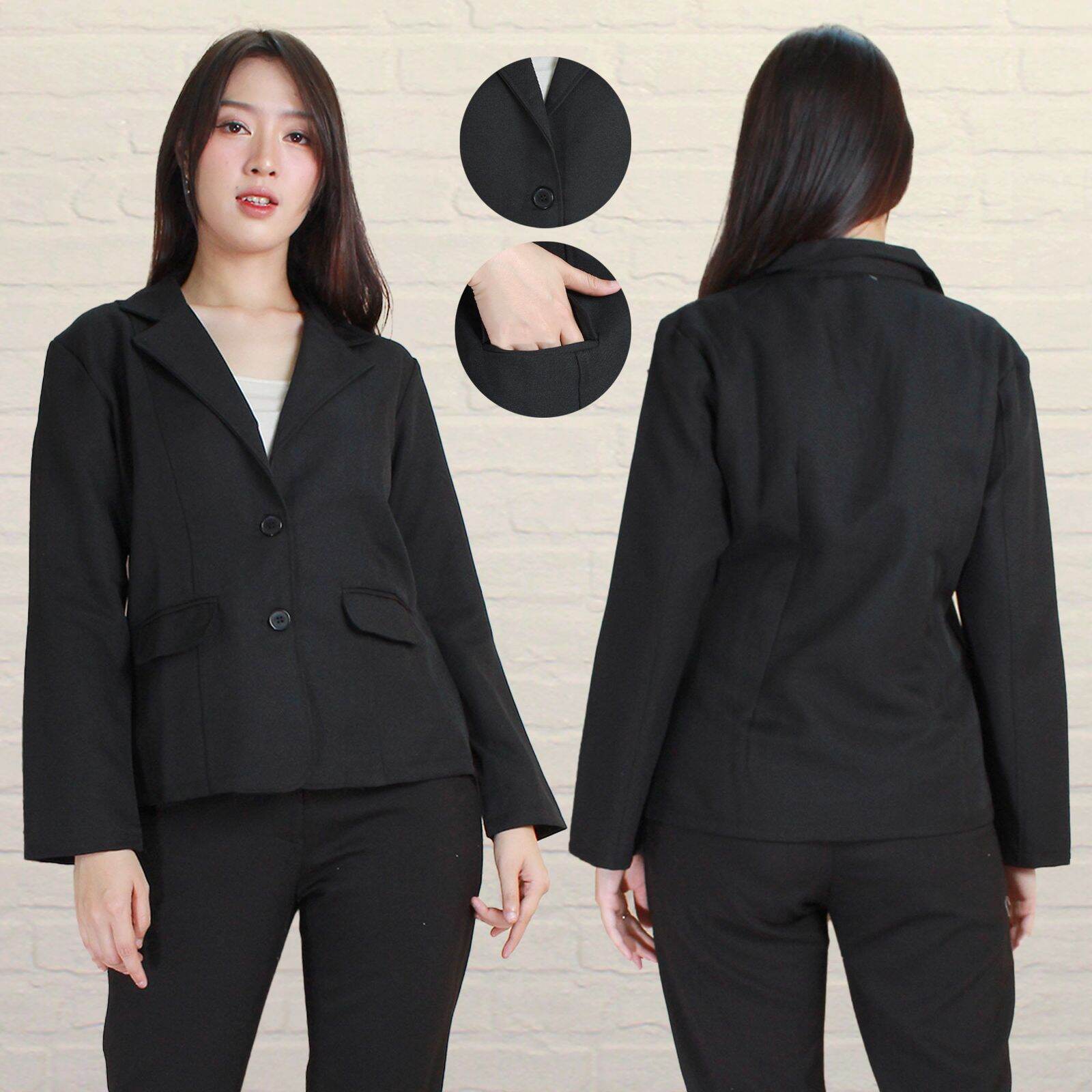 Blezer Kerja Wanita Blezer Wanita Formal Blazer Kantor Wanita