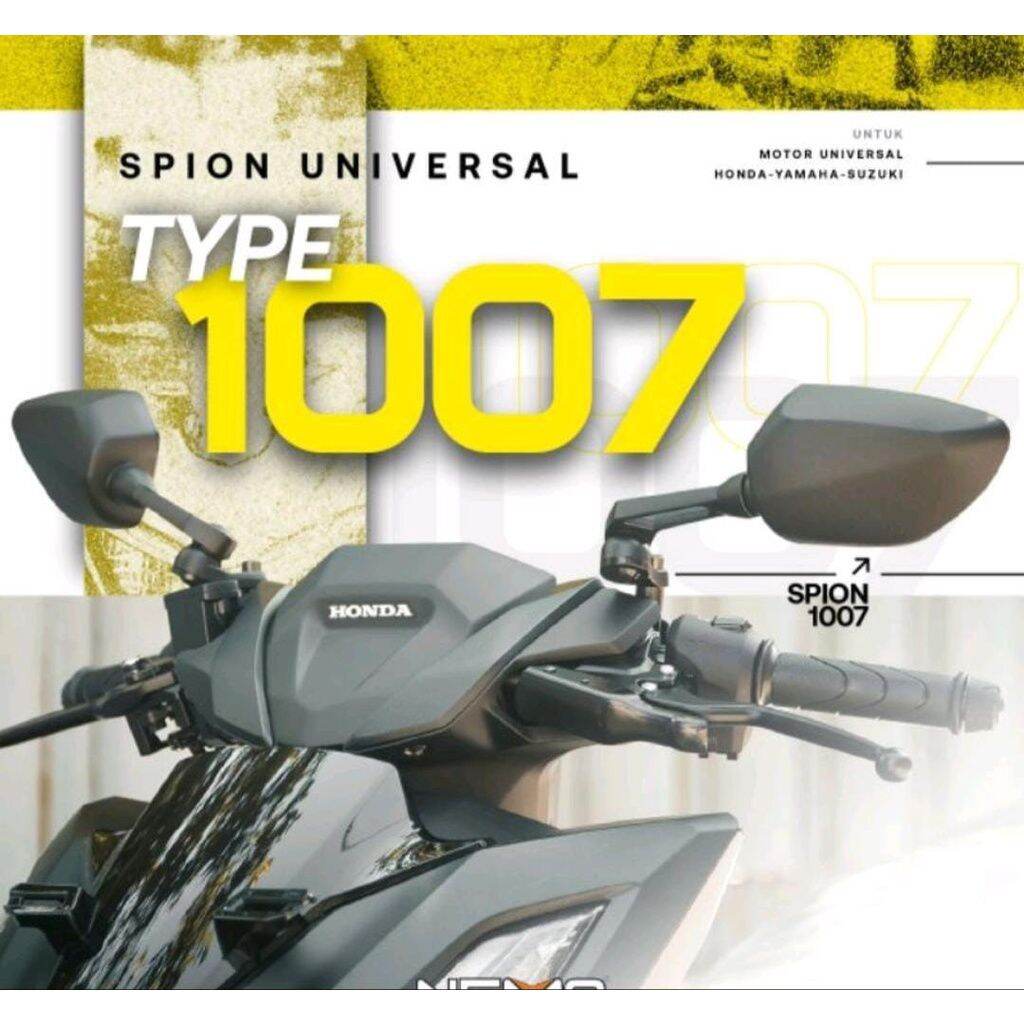 Spion Model Ducati Nemo Kaca Cembung Nmax Aerox Pcx Adv Universal