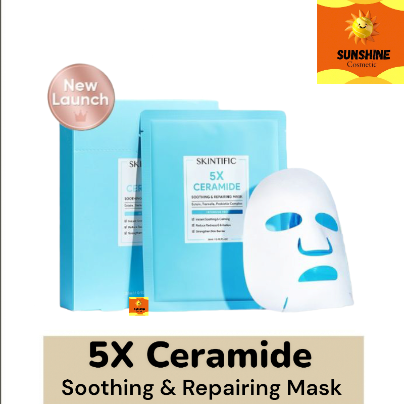 Skintific X Ceramide Soothing Repairing Mask Lazada Indonesia