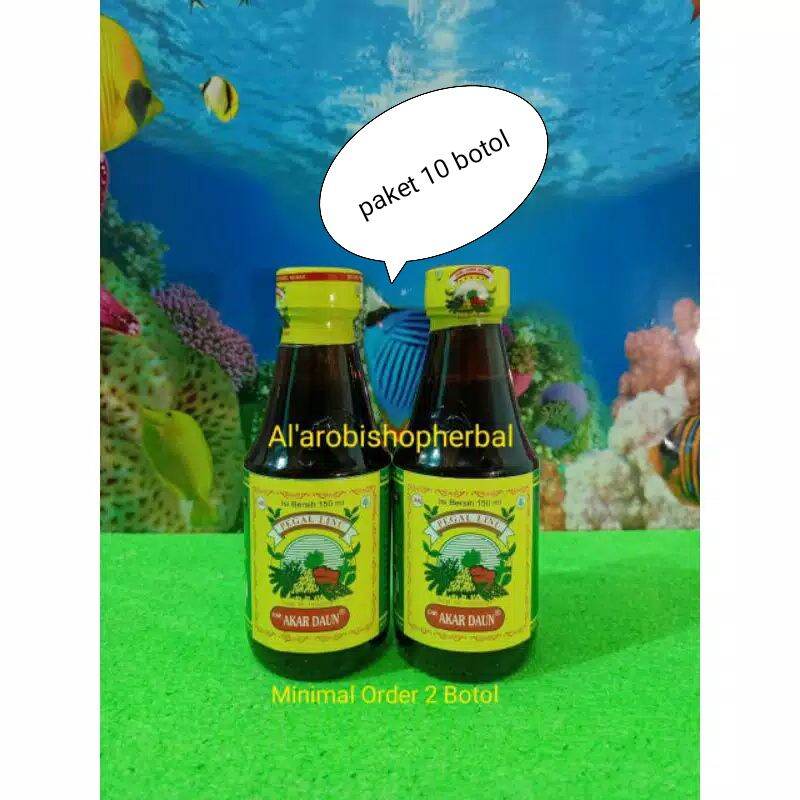 Jamu Kolesterol Cap Akar Daun Paket 10 Botol Original Lazada Indonesia