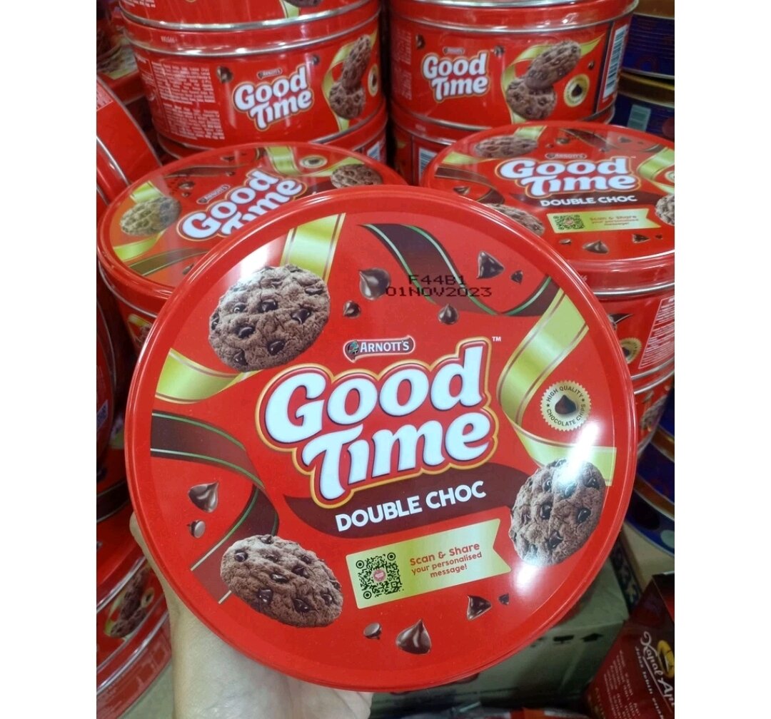 Good Time Cookies Assorted Biskuit Coklat Kaleng 149 Gr Lazada Indonesia