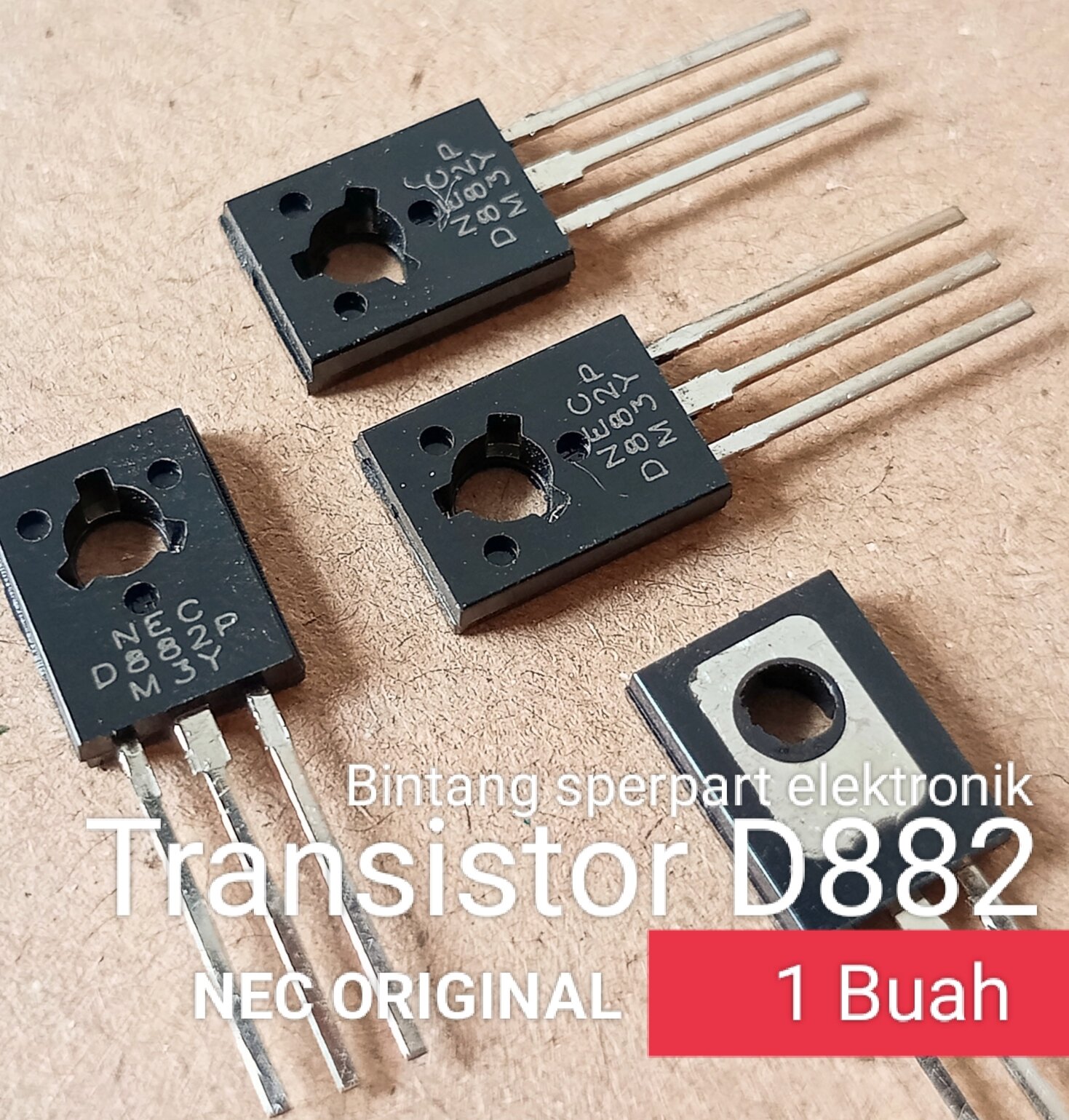 D882 Original TRANSISTOR D882 NEC TRANSISTOR POWER NPN TO 126 3A 40V