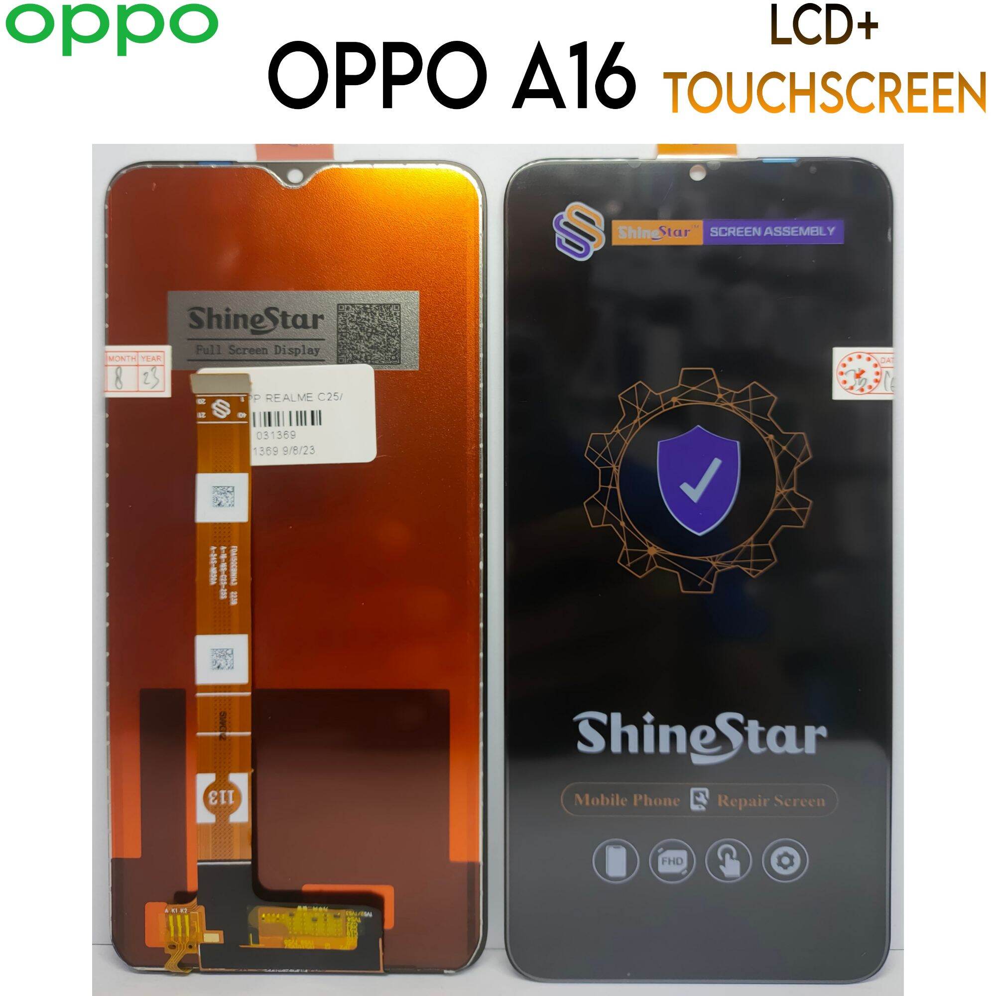 LCD OPPO A16 ORIGINAL SHINESTAR FULLSET Lazada Indonesia