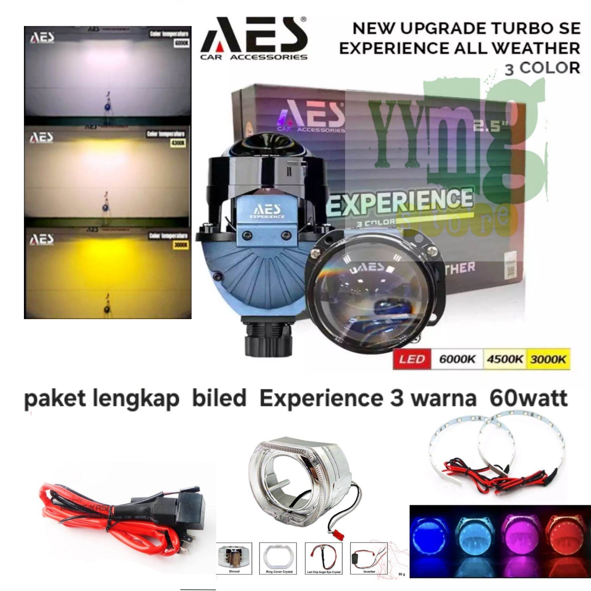 Promo Sale Paket Biled Projie Aes Turbo Allwater Warna Lengkap