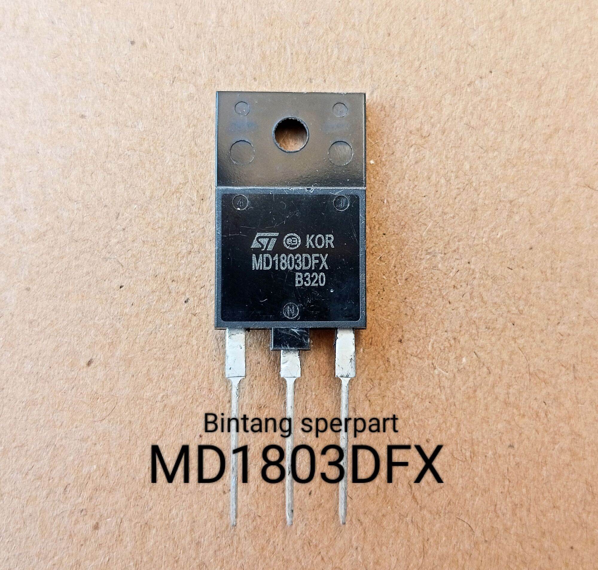 MD1803DFX ORIGINAL BODY BESAR TRANSISTOR MD 1803DFX MD 1803 DFX