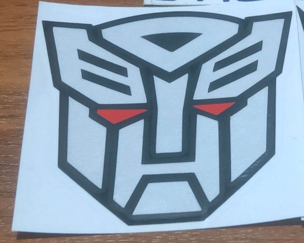 Sticker Transformers Autobot Decepticon Lazada Indonesia